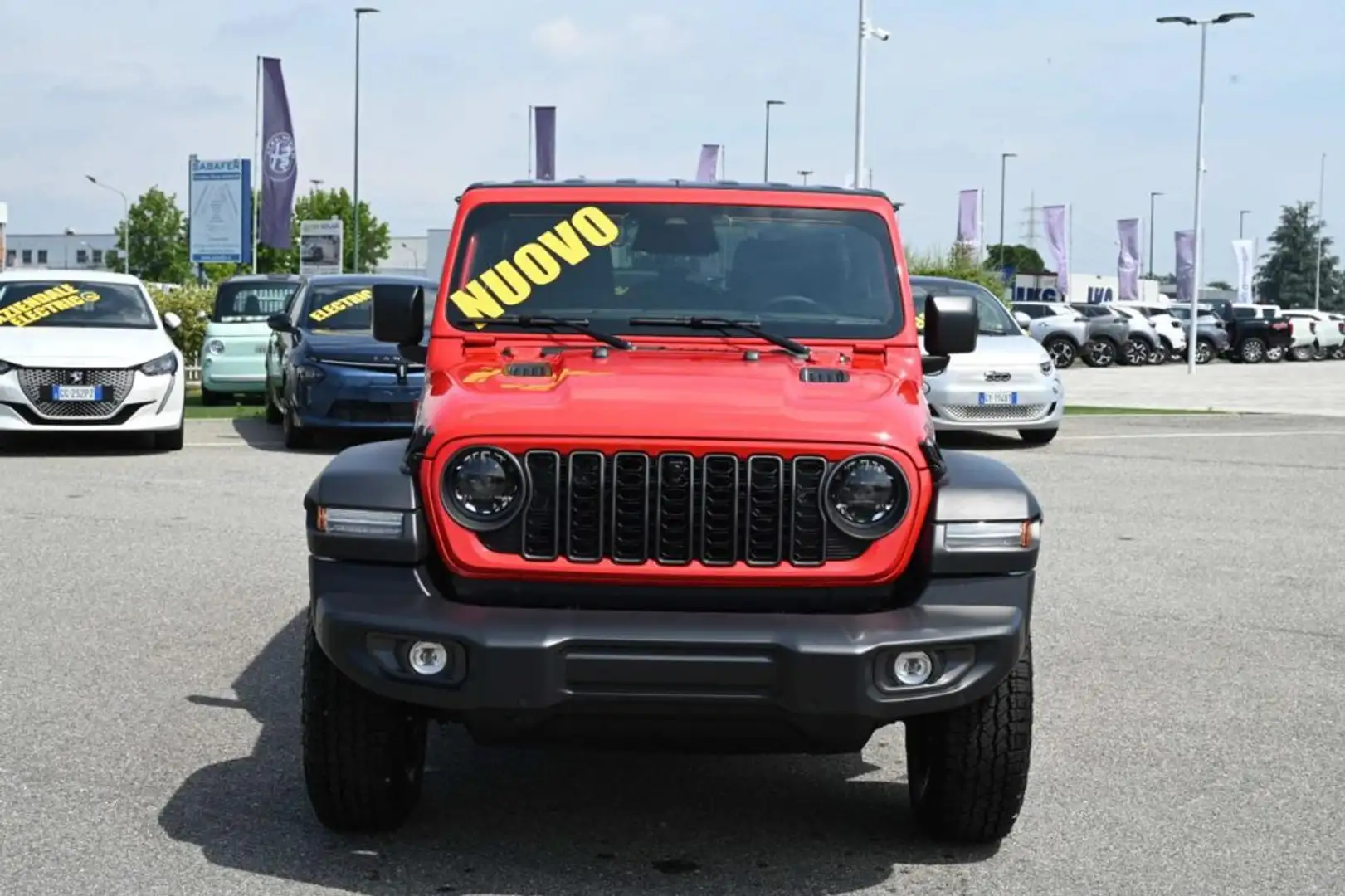 Jeep Wrangler Unlimited 2.0 Turbo Rubicon Rosso - 2
