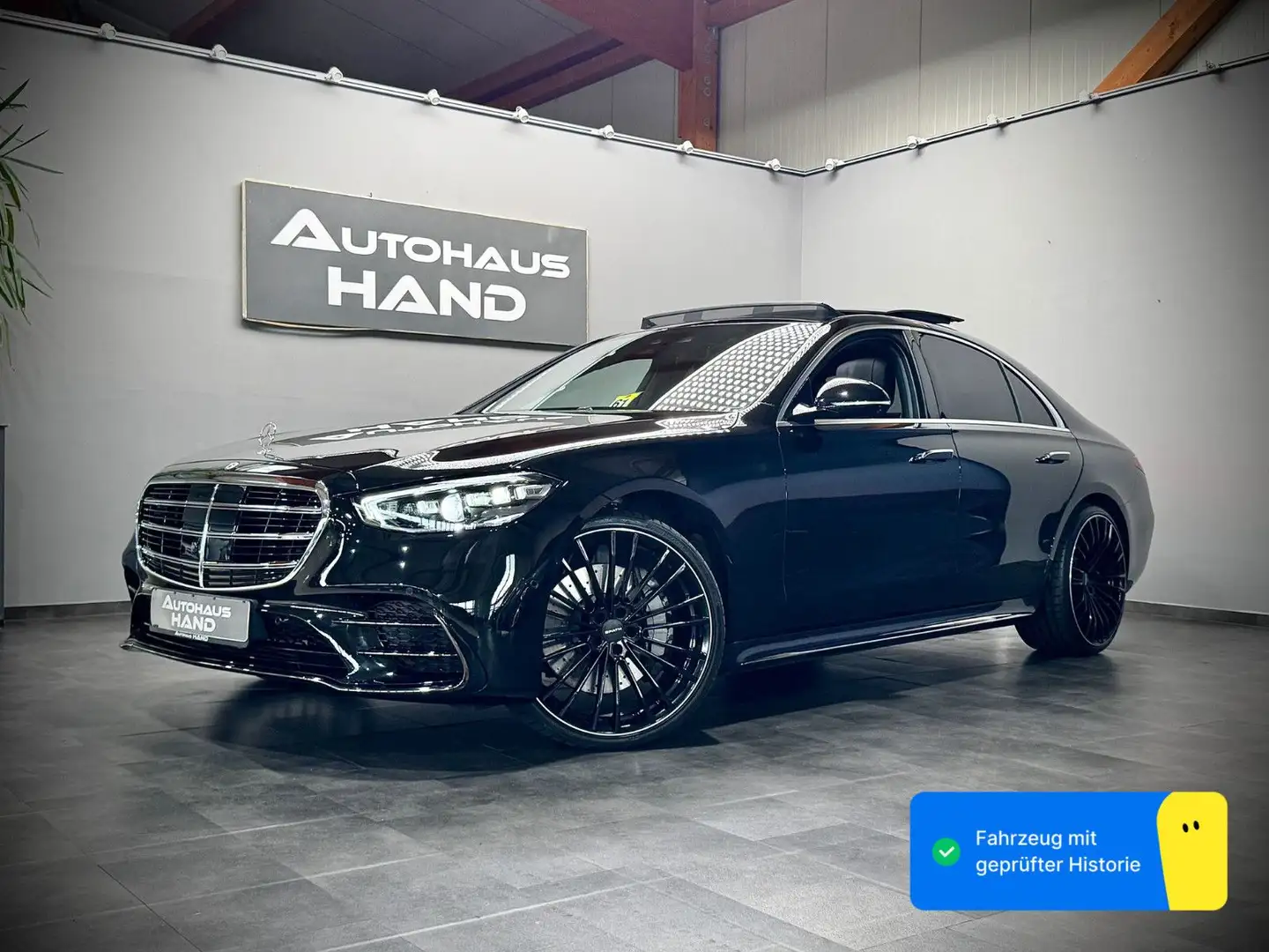 Mercedes-Benz S 450 d*4MATIC*AMG-LINE*AIR*LONG*PANO*DESIGNO Noir - 1