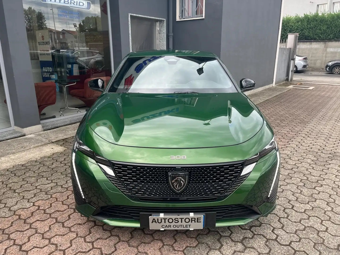 Peugeot 308 308 1.2 BENZINA 131 CV  GT-LINE- AUTOMATICO Yeşil - 2