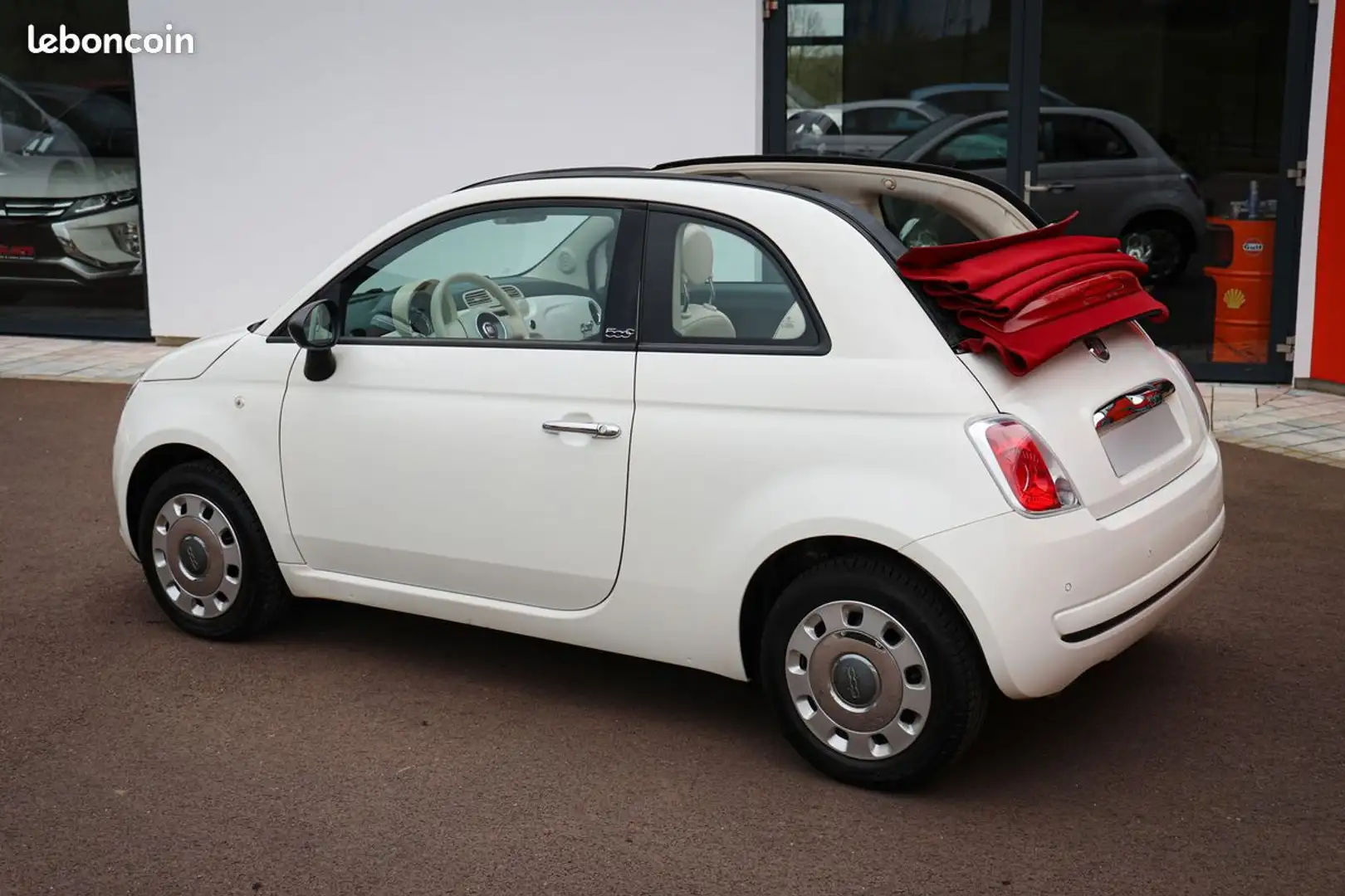Fiat 500C Cabriolet 1.2 70ch Blanc - 2