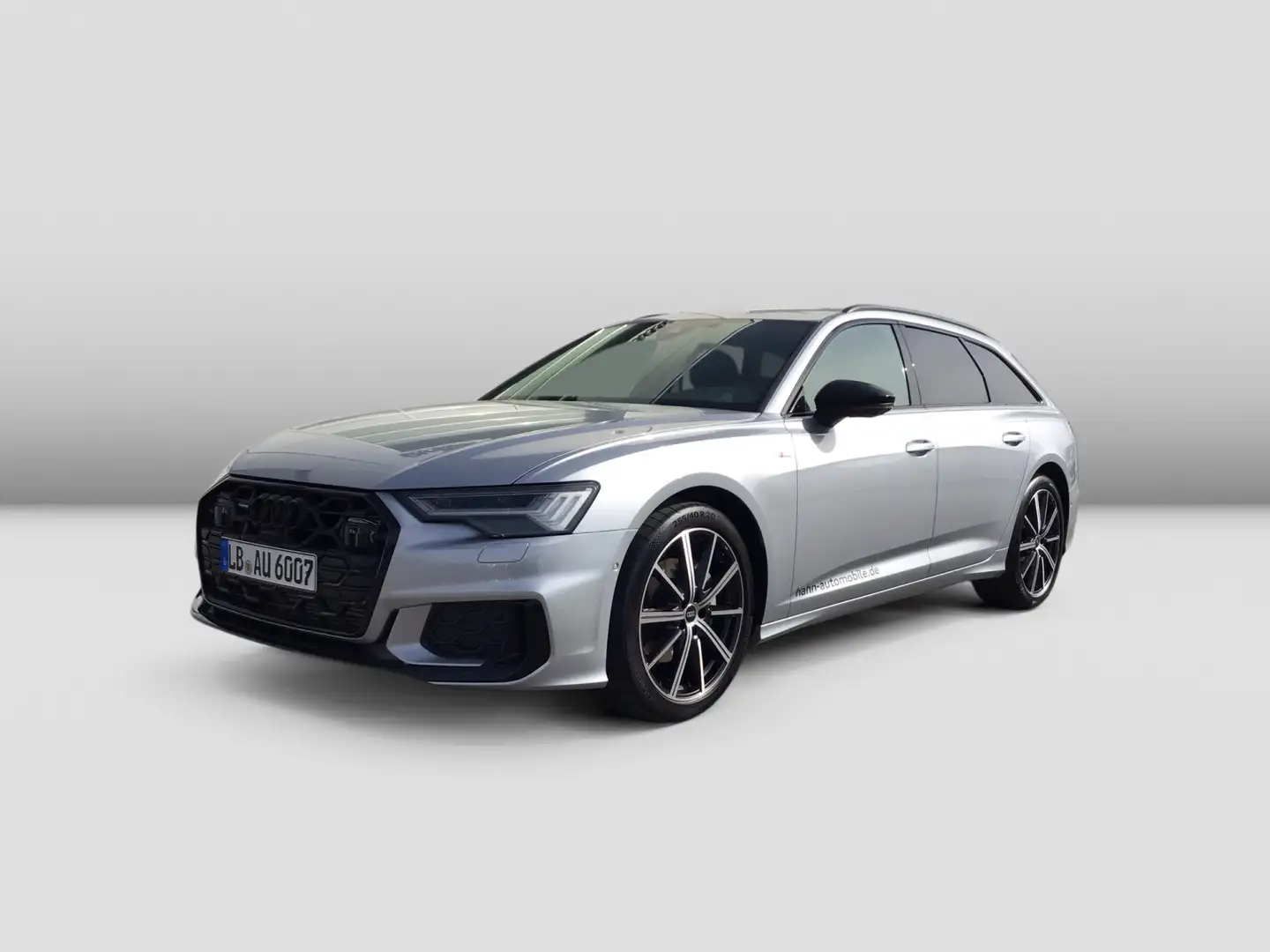 Audi A6 45 TFSI S-Trc qu S-Line Matrix AHK APP Argento - 2