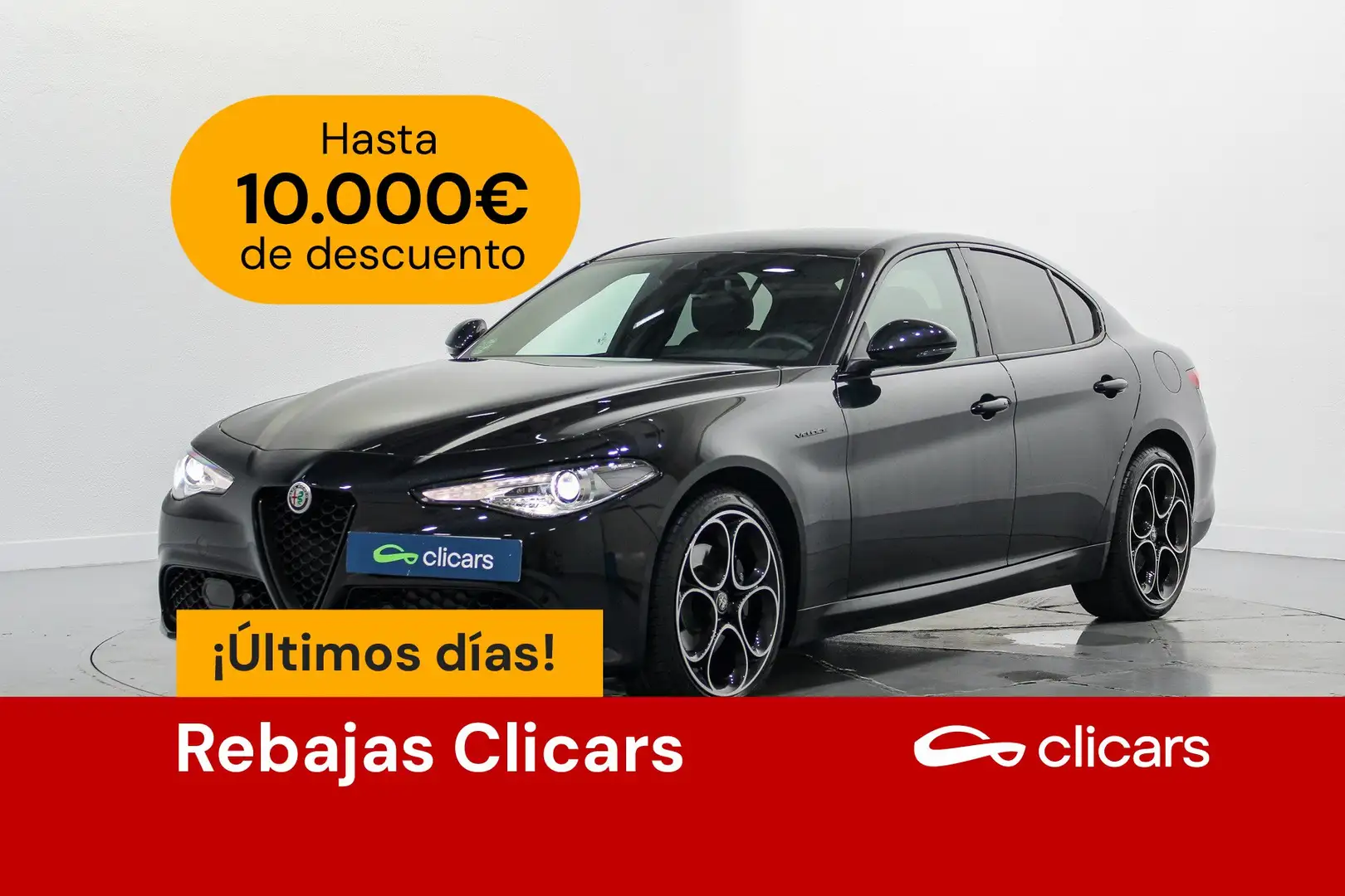 Alfa Romeo Giulia 2.2 Diesel Veloce ATX 210 Negro - 1