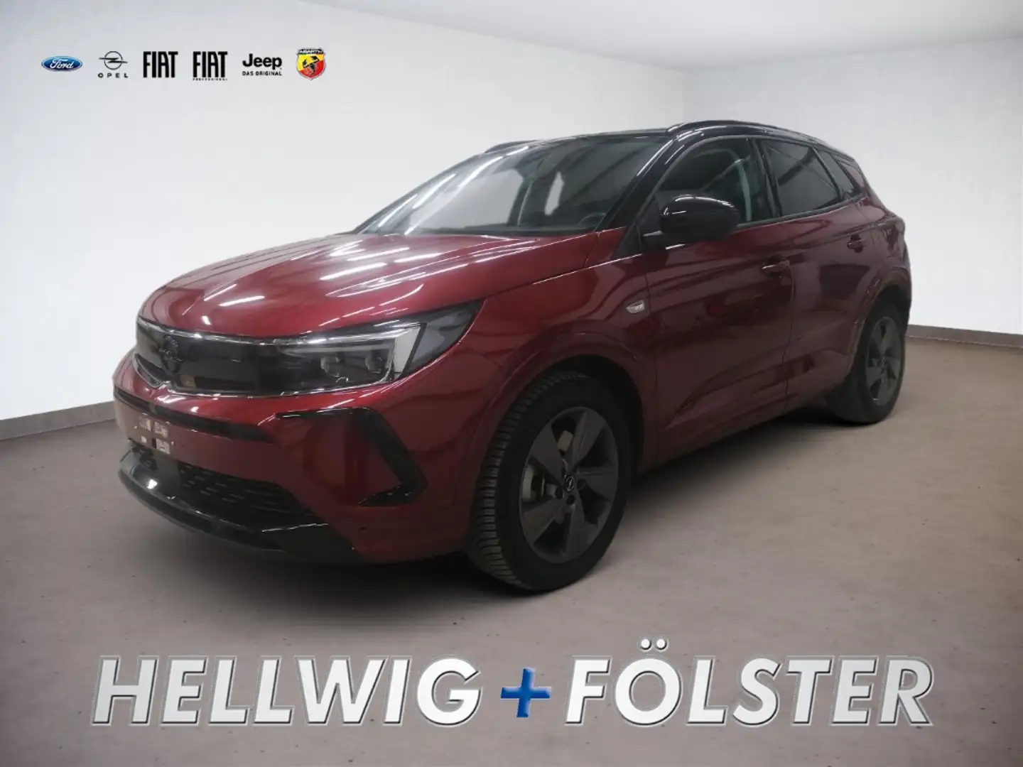 Opel Grandland GSe Plugin Hybrid 4 1.6 T  AHK-abnehmbar Navi Lede Rot - 1
