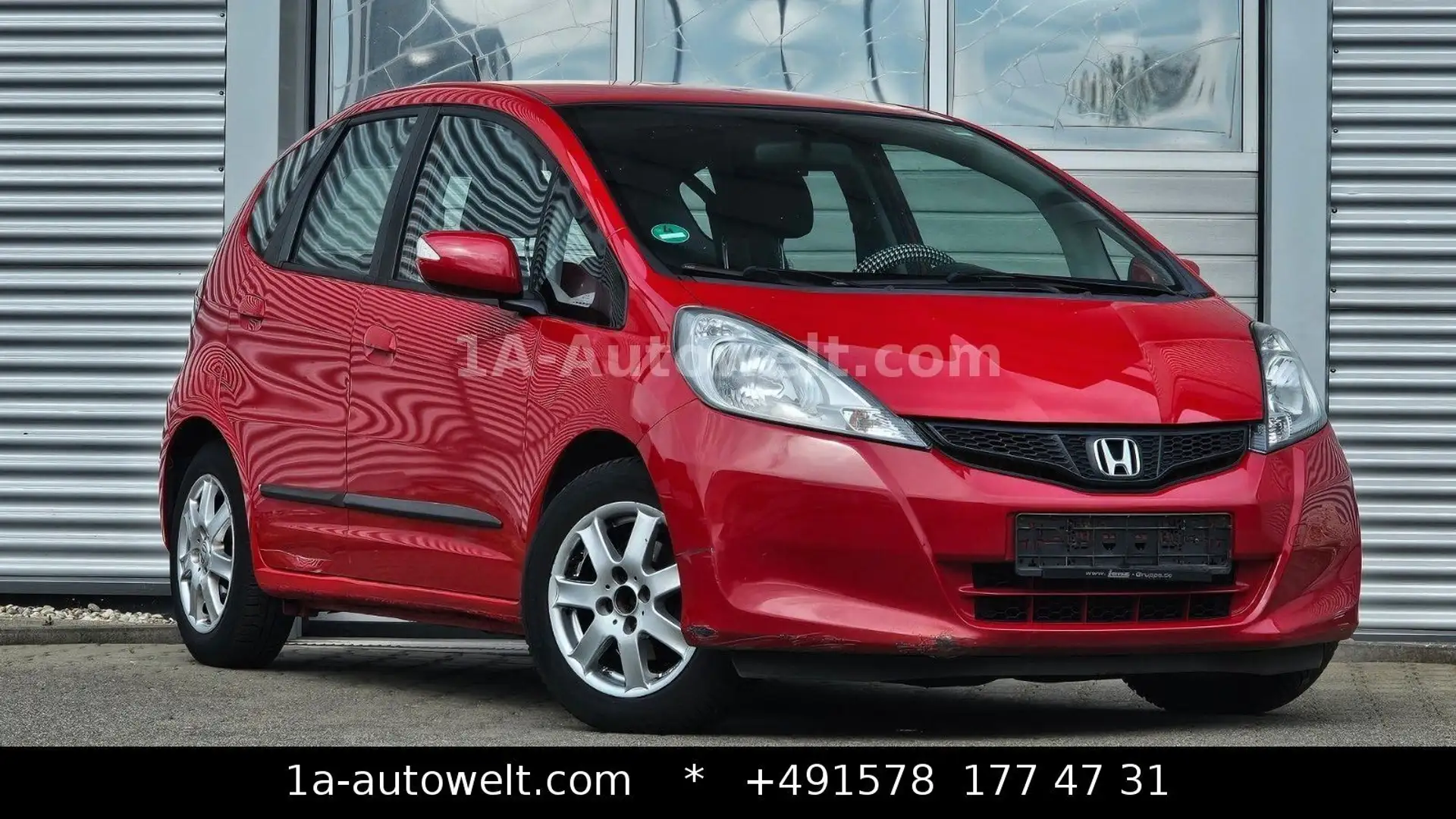 Honda Jazz 1.4 Trend Automatik Klima EFH PDC Rot - 1