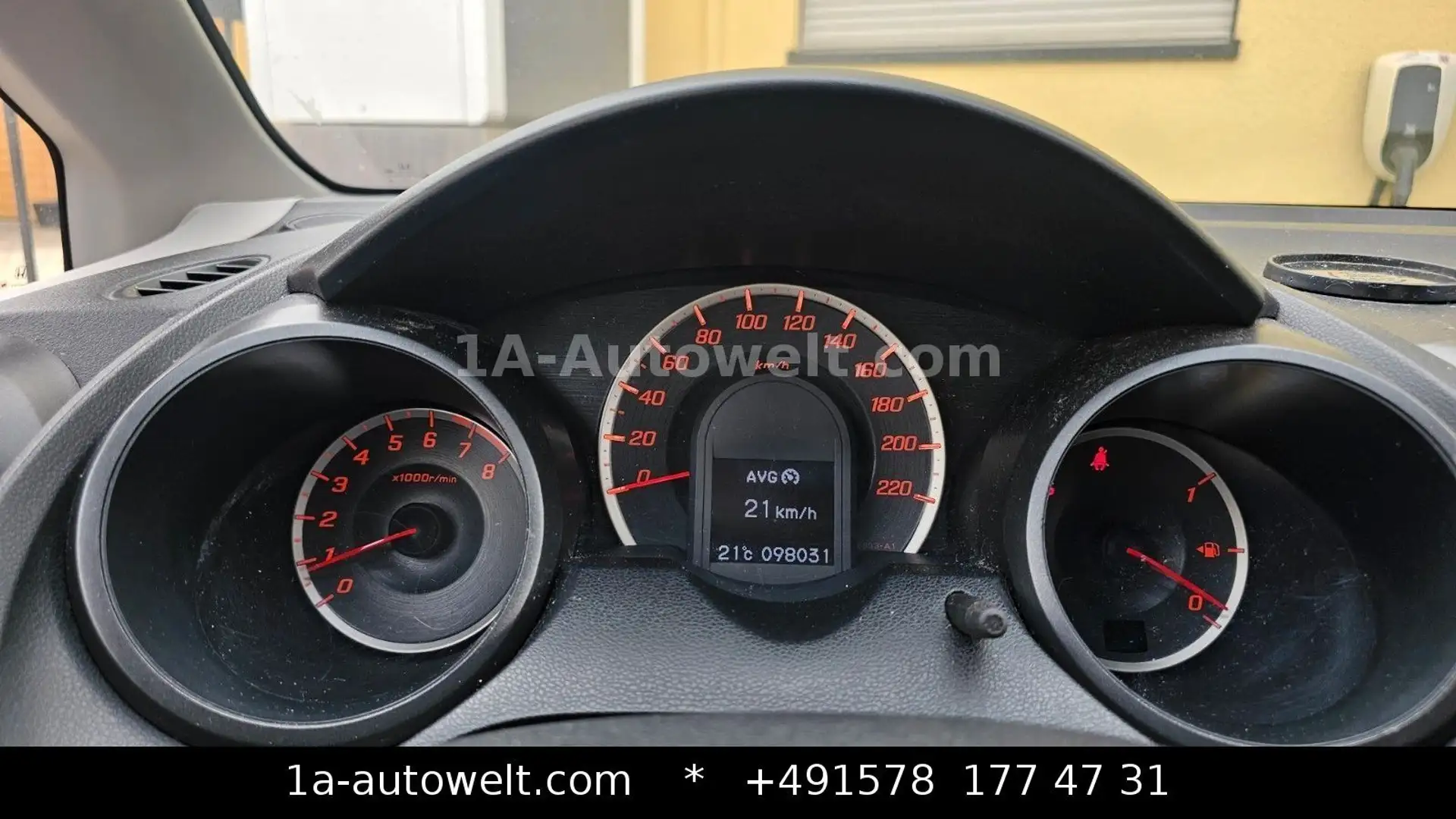 Honda Jazz 1.4 Trend Automatik Klima EFH PDC Rot - 2