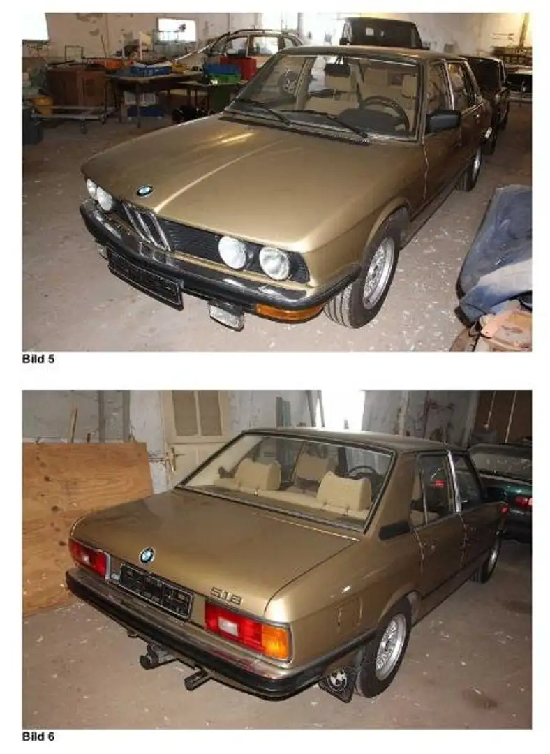 BMW 518 Beige - 1