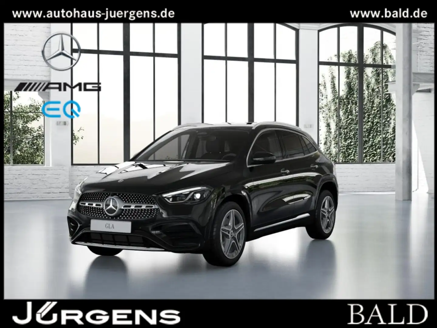 Mercedes-Benz GLA 200 d AMG-Sport/Multibeam/Cam/Keyl/Distr/19" Schwarz - 1