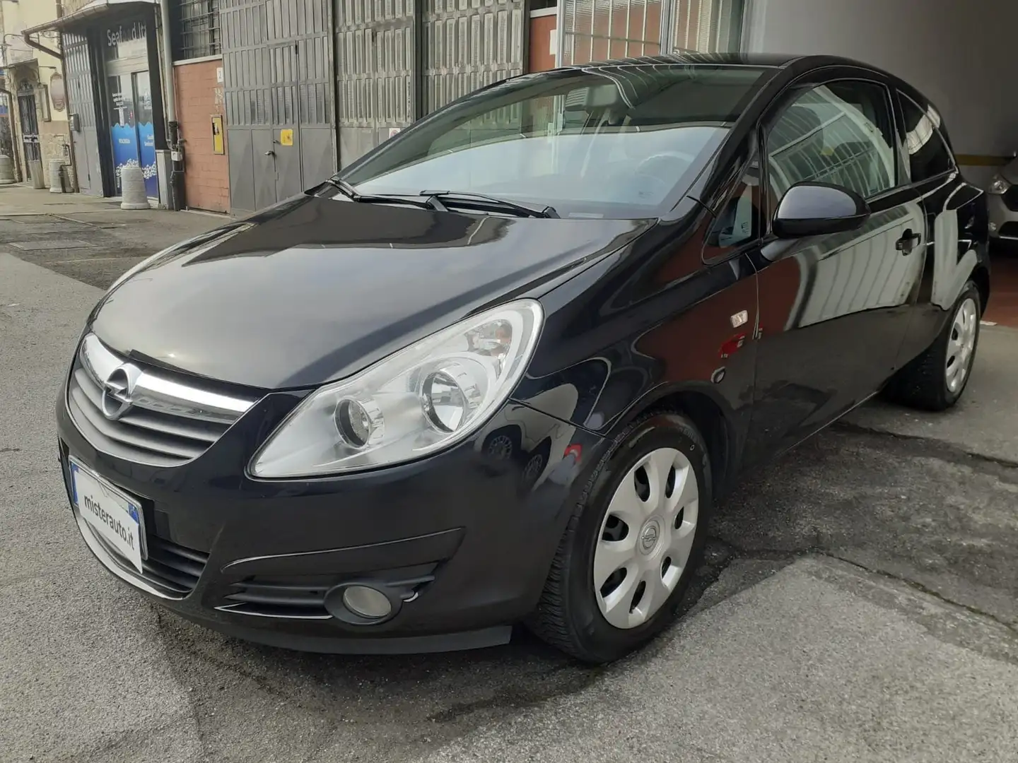Opel Corsa 3p 1.2 Enjoy Neopatentato UNICO PRO. Nero - 1