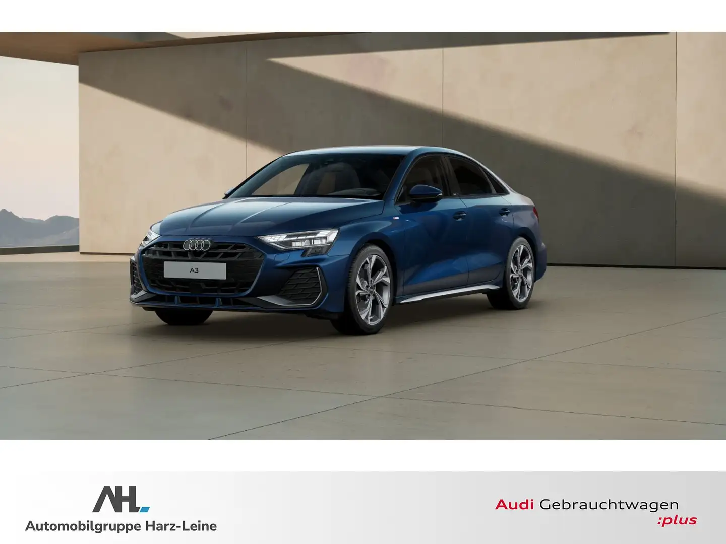 Audi A3 Limousine 30 TFSI S line SONOS Navi plus Bleu - 2