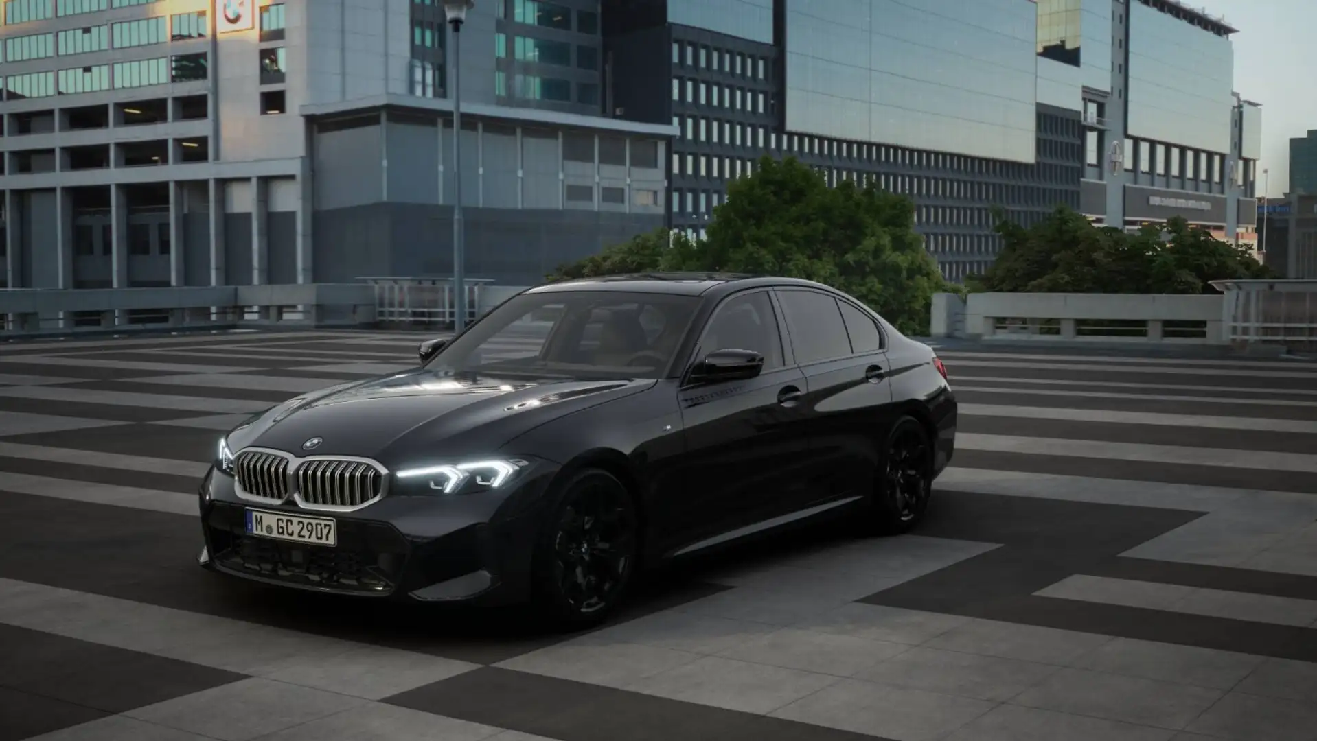 BMW 320 i xDrive Limousine ///M-Sport ACC SHD HiFi SAG Schwarz - 1