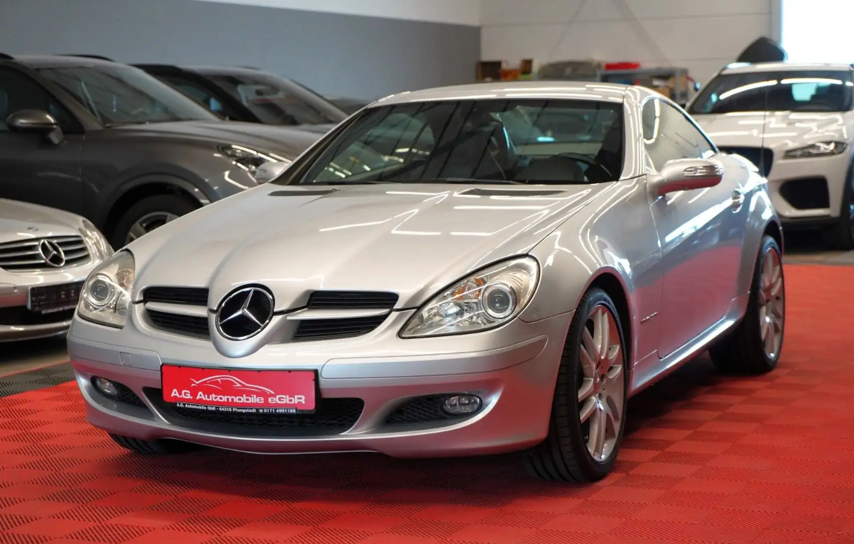 Mercedes-Benz SLK 200 Kompressor Klimaaut*Sitzh*Temp*MFL* Argent - 1
