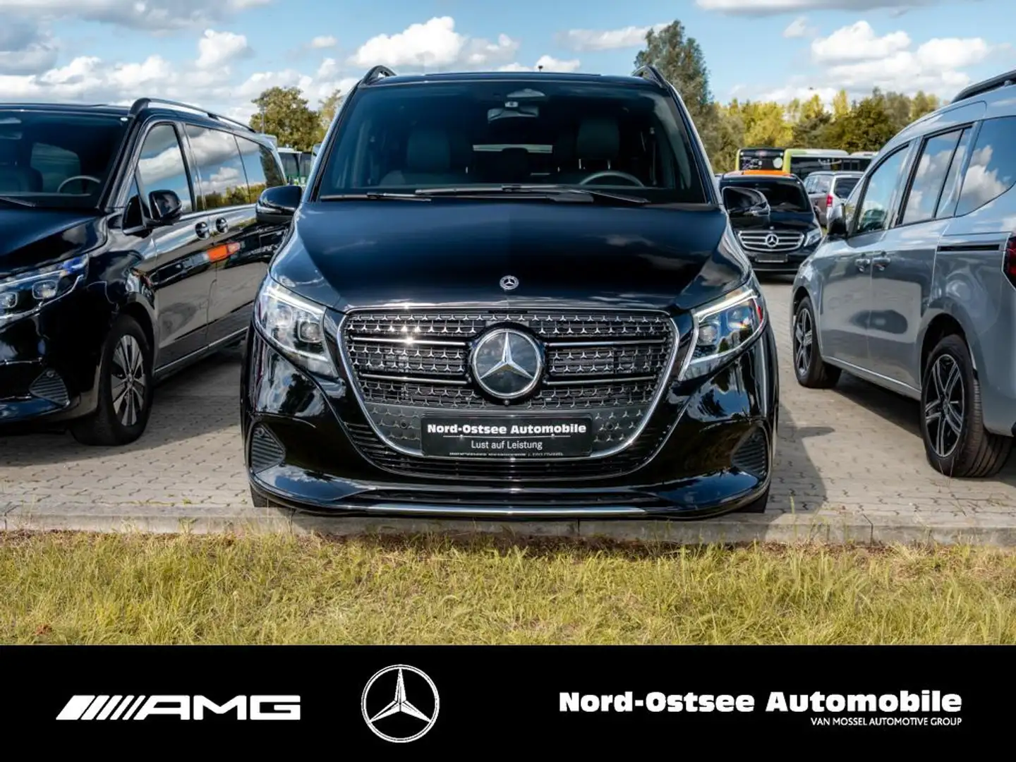 Mercedes-Benz V 300 AVANTGARDE NEUES MODELL MBUX AHK Zwart - 2