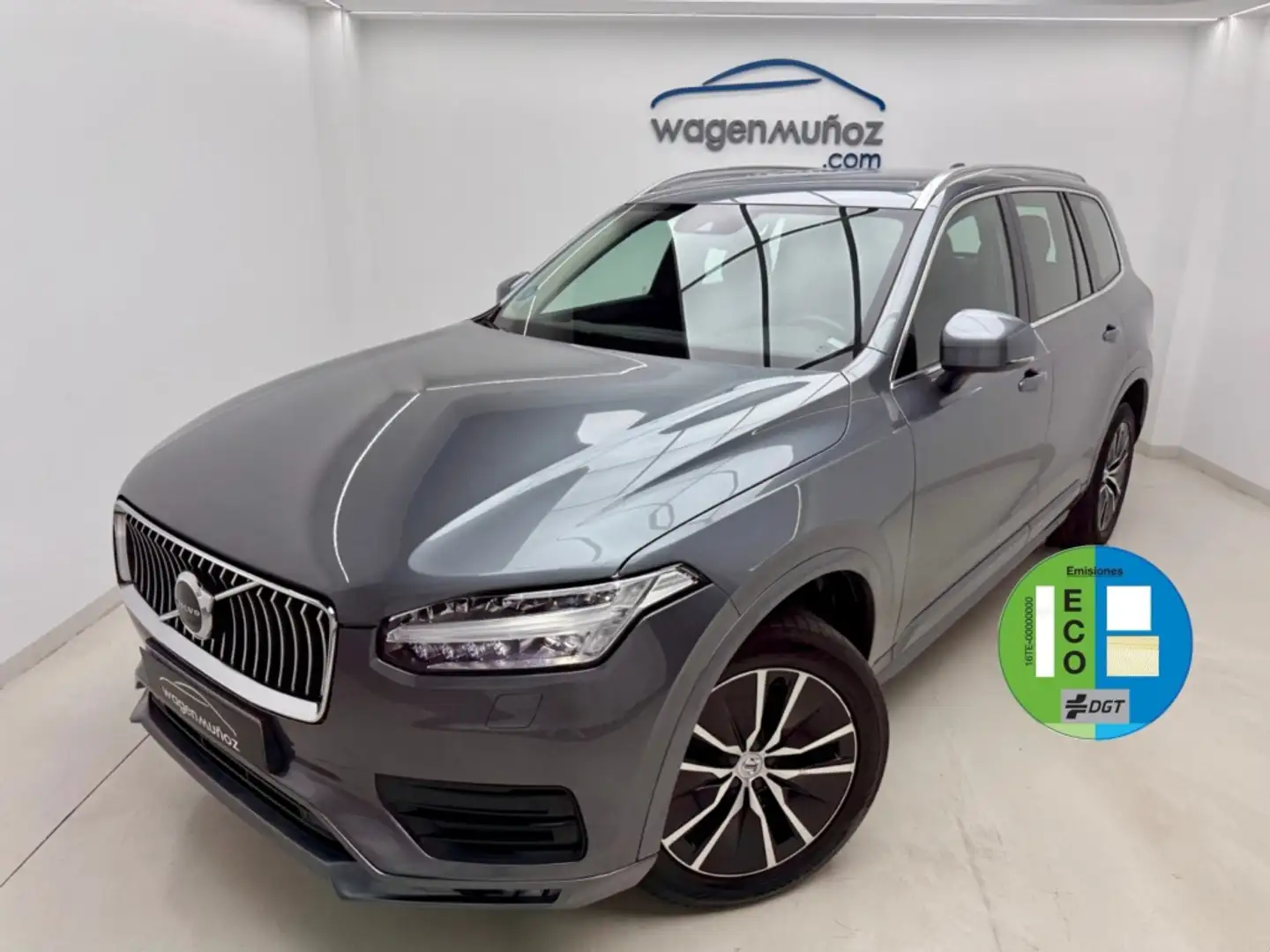 Volvo XC90 B5 Business Plus 7pl. AWD Aut. Gris - 2