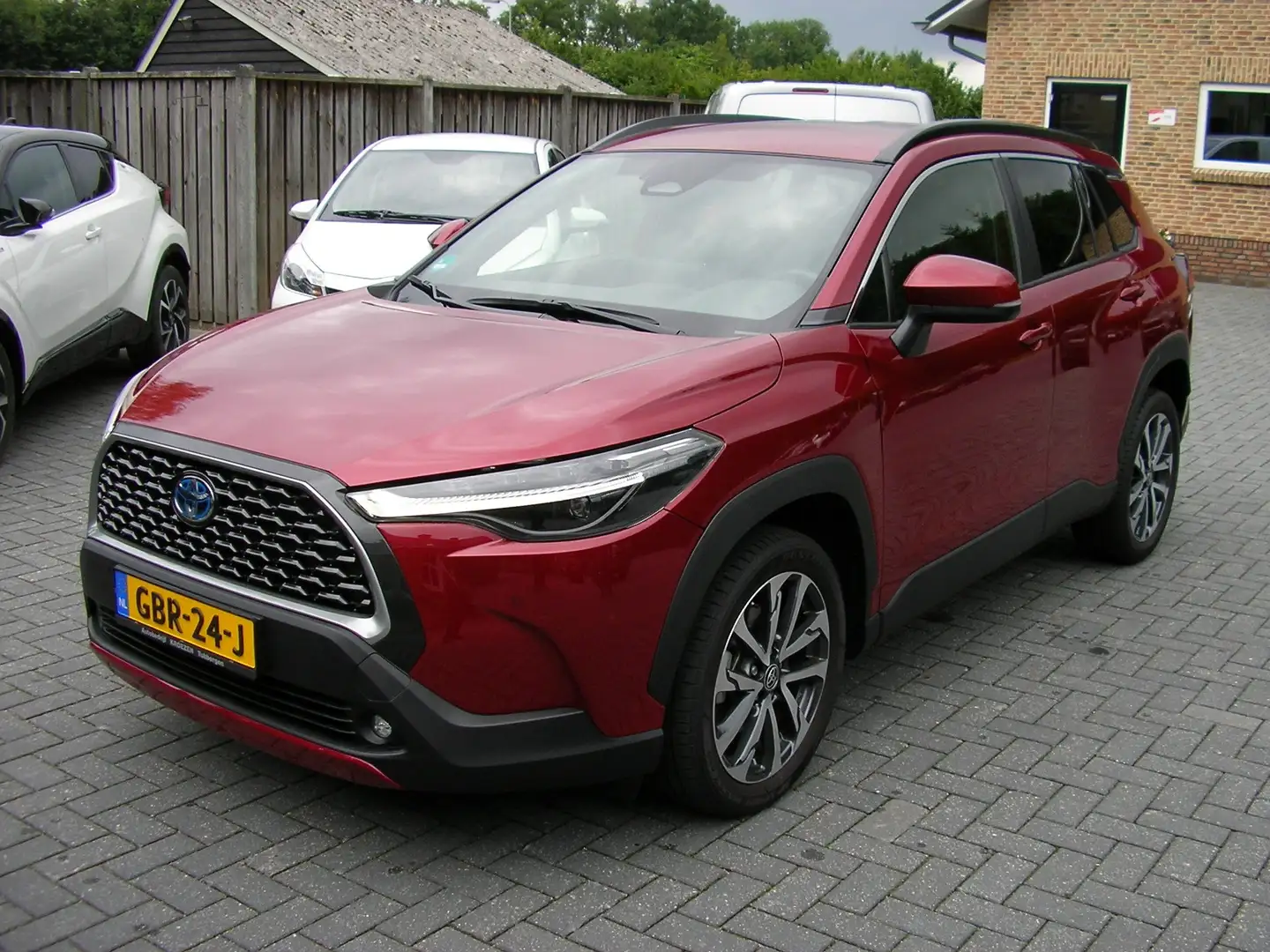 Toyota Corolla Hybrid 140 Dynamic ELEKT/ACHTERKLEP DODEHOEK  NAVI Rouge - 1