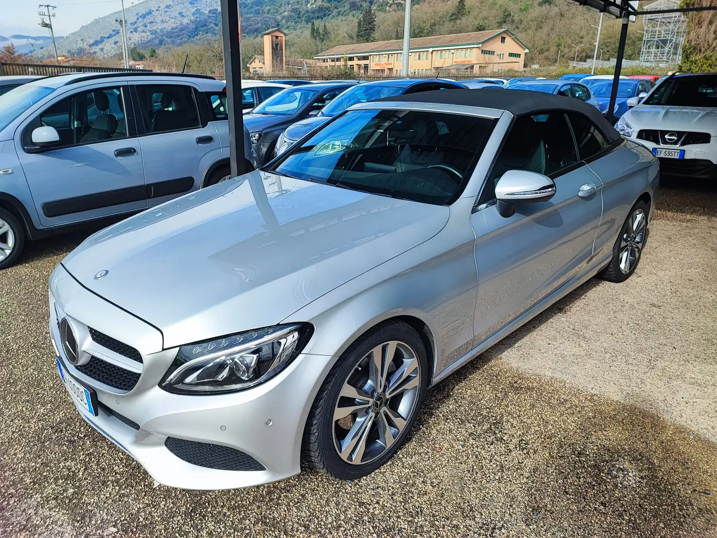 Mercedes-Benz C 220 Classe C-A205 2016 Cabrio Cabrio d Premium auto Argent - 1