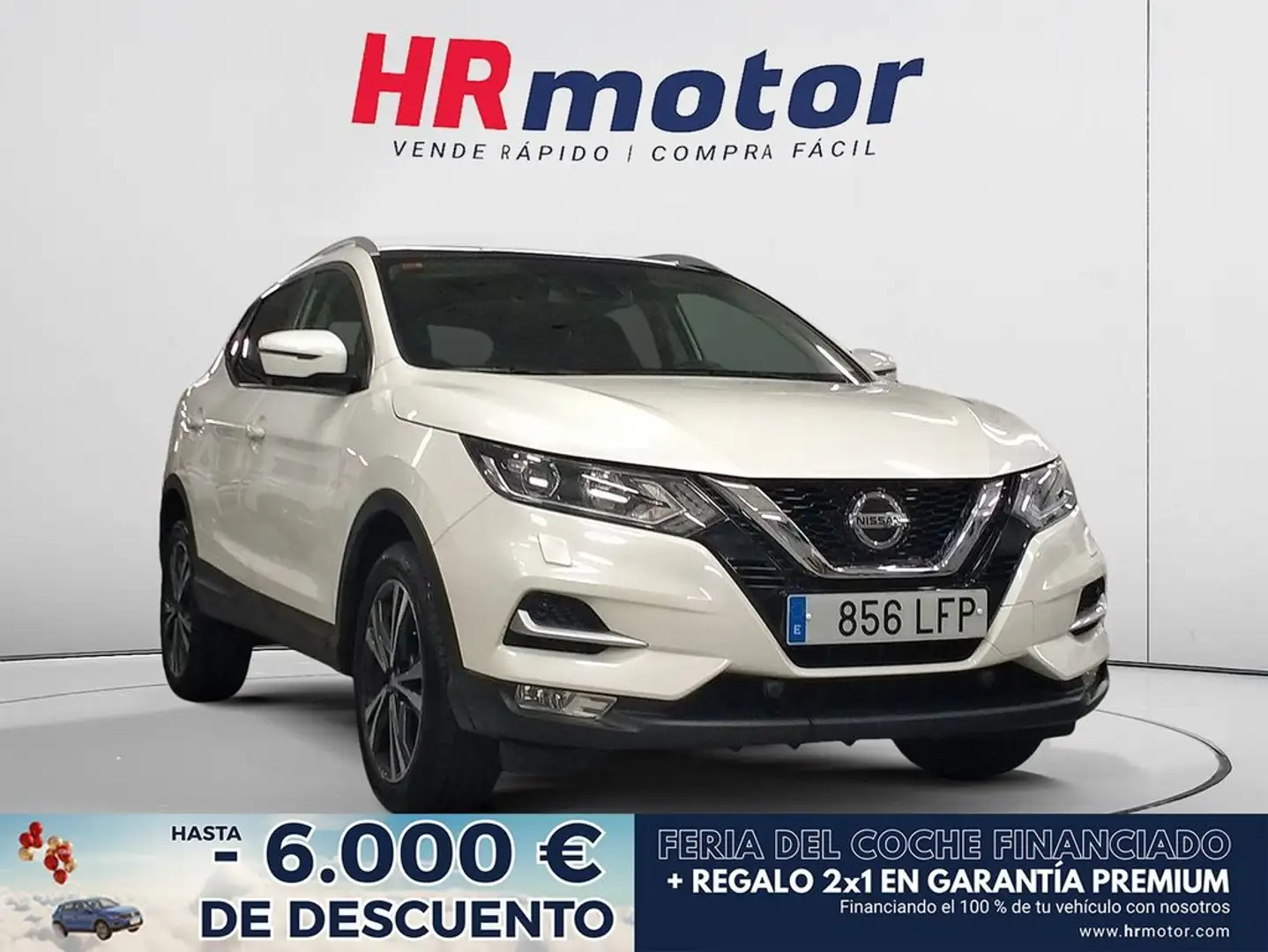 Nissan Qashqai N-Connecta Blanco - 1