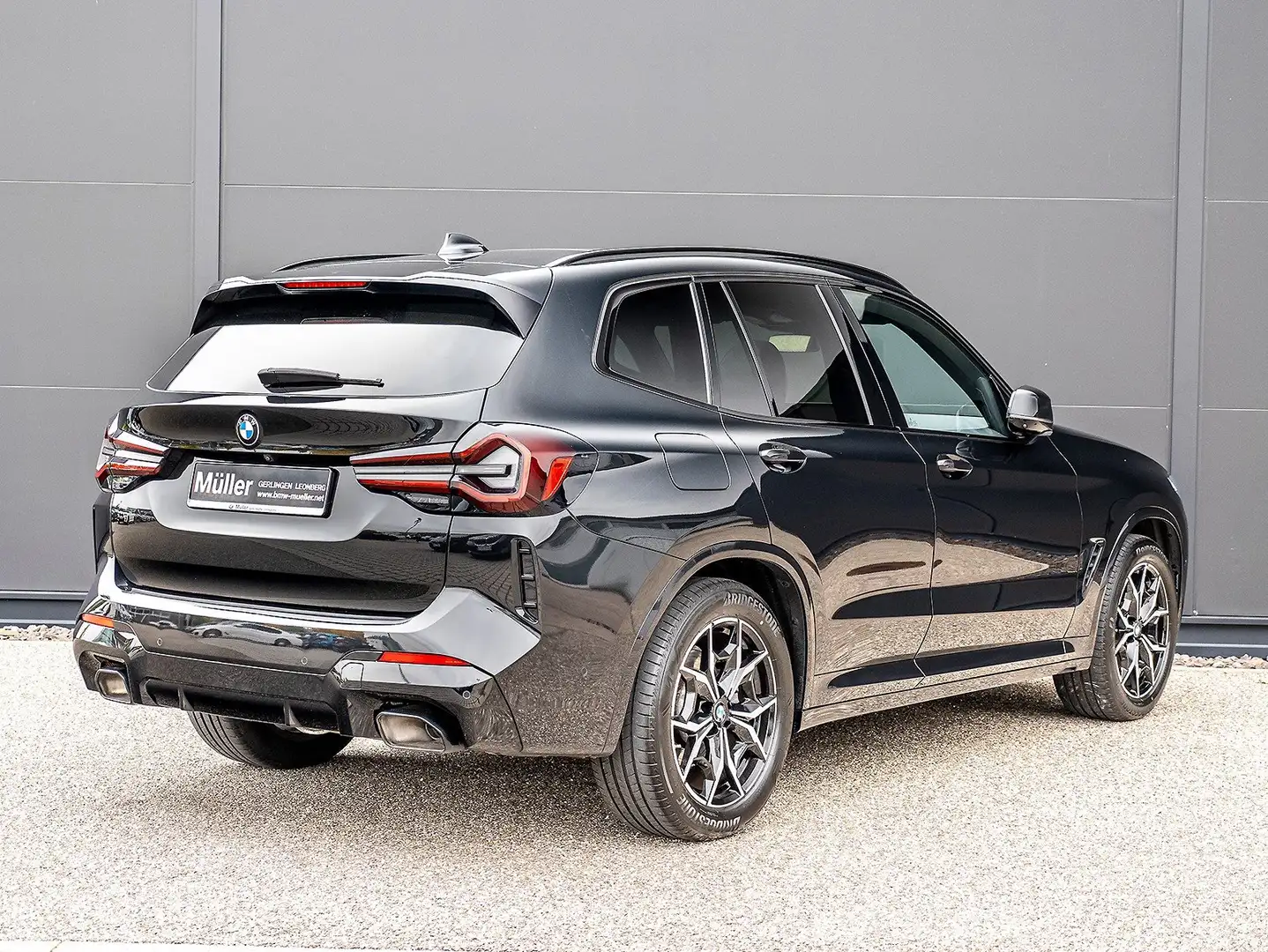 BMW X3 xDrive30d A M Sportpaket GSD AHK 360° DAB 1VB Noir - 2