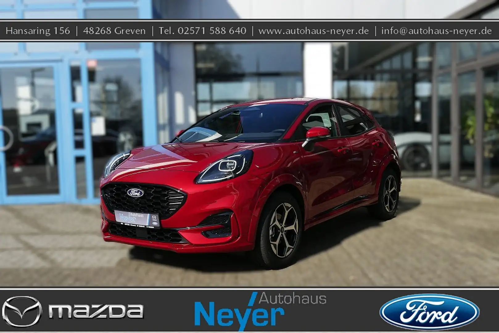Ford Puma ST-Line *5 J. Garantie SHZ Kamera Navi* Rojo - 1