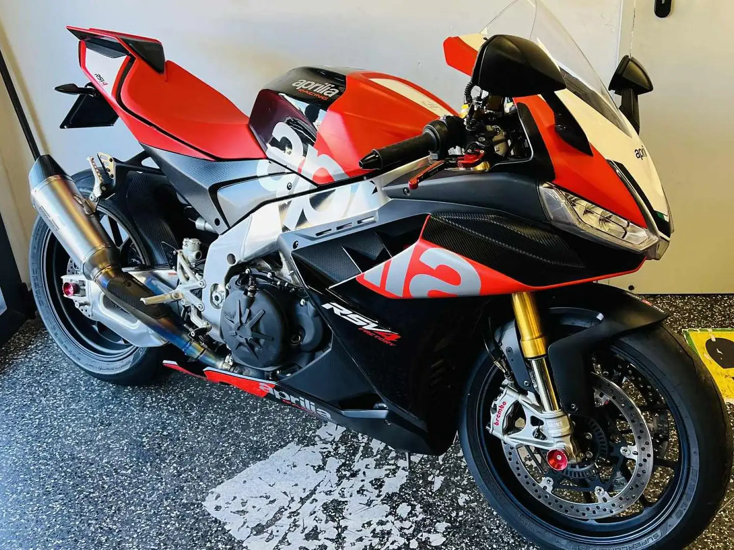 Aprilia RSV4 1100 FACTORY SOSP ELE SCARICO SC Negro - 1