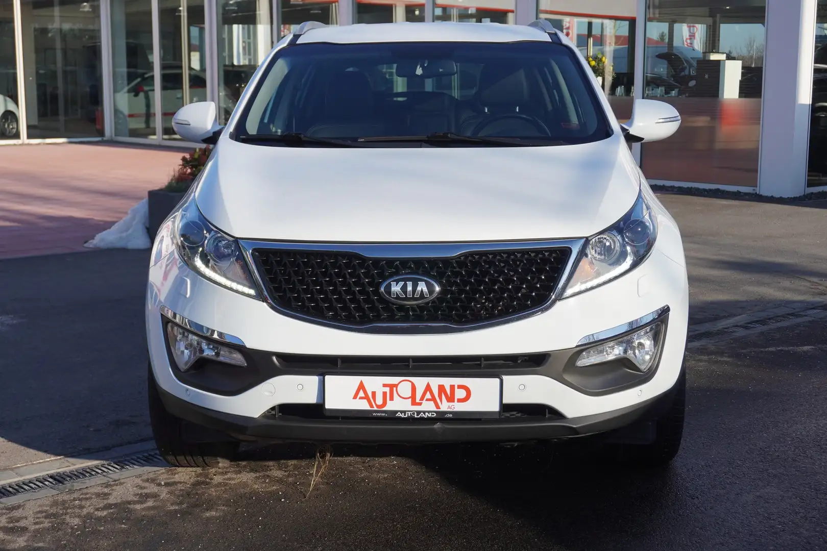Kia Sportage 2.0 CRDi Dream Team 4WD Navi Tempomat Blanc - 2