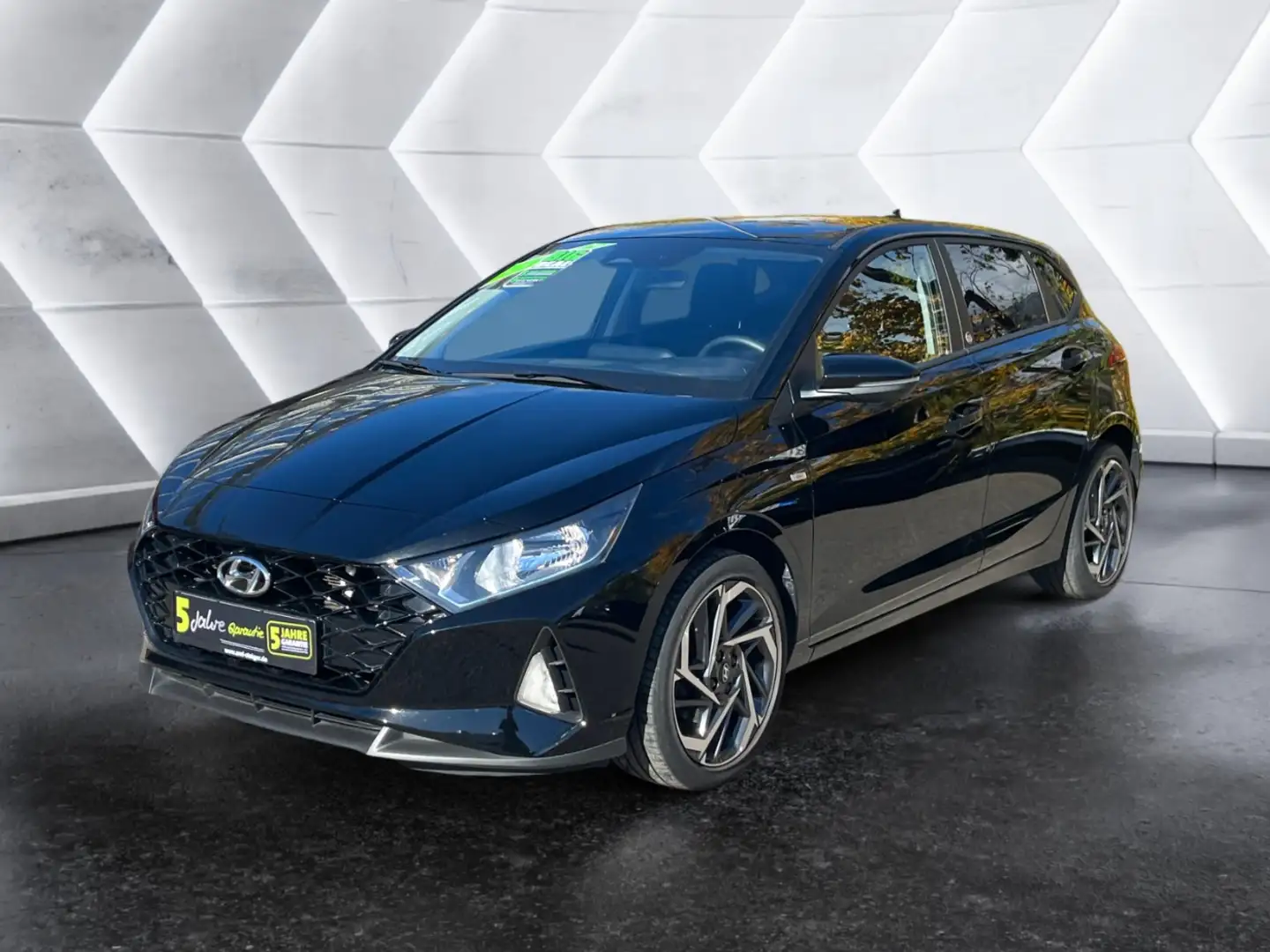 Hyundai i20 1.0 T-GDI Edition 30+ AUT Akustikglas Kam. Nero - 2