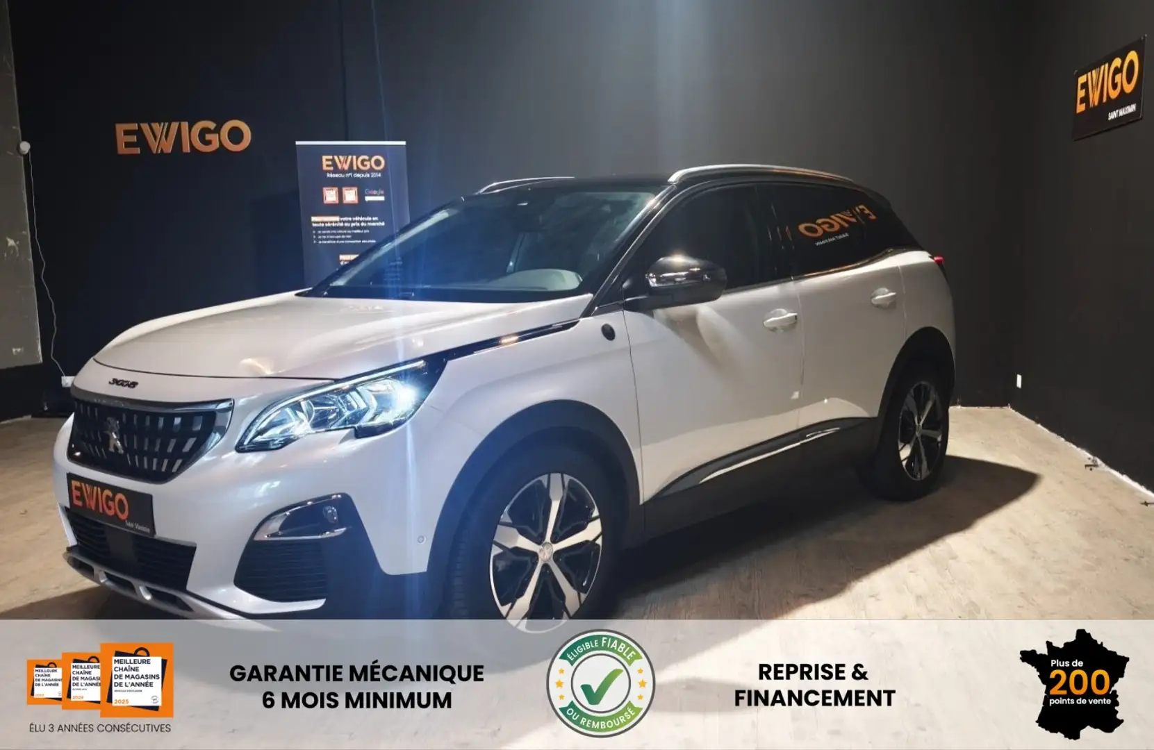Peugeot 3008 GENERATION-II 1.2 PURETECH 130CV Crossway GT EAT BVA COURROIE OK - 1