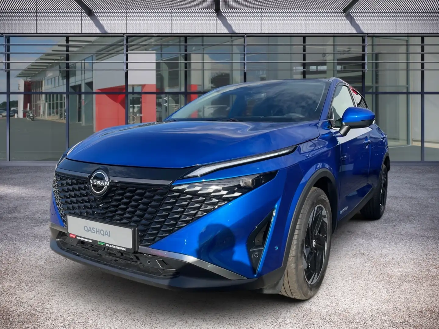 Nissan Qashqai 1.3 DIG-T MHEV Visia ACC+LED+PDC+SpurH Blau - 2