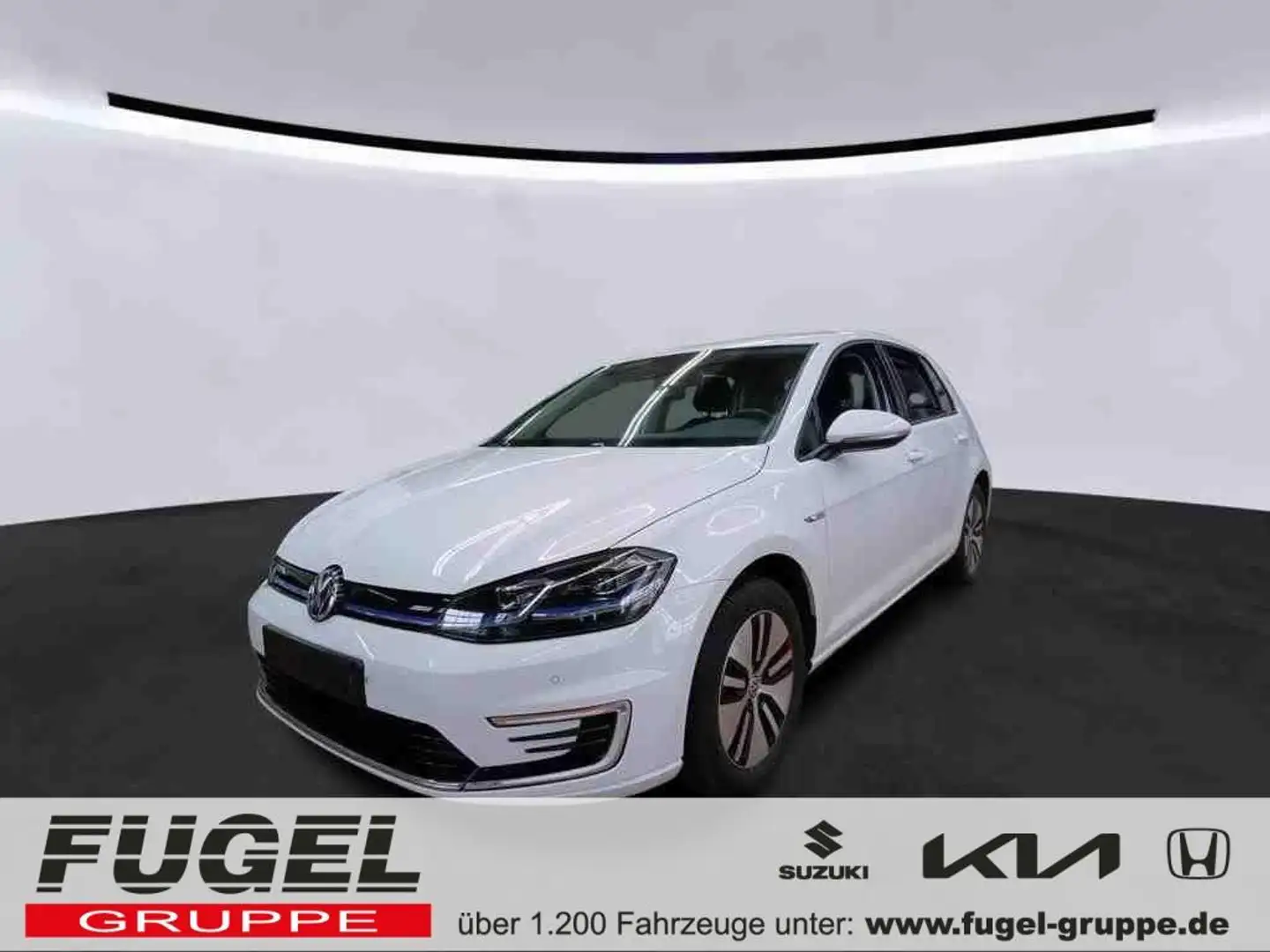 Volkswagen Golf e-Golf 100 KW CCS|LED|Navi|Klimaauto.|ALU|RFK Blanc - 1