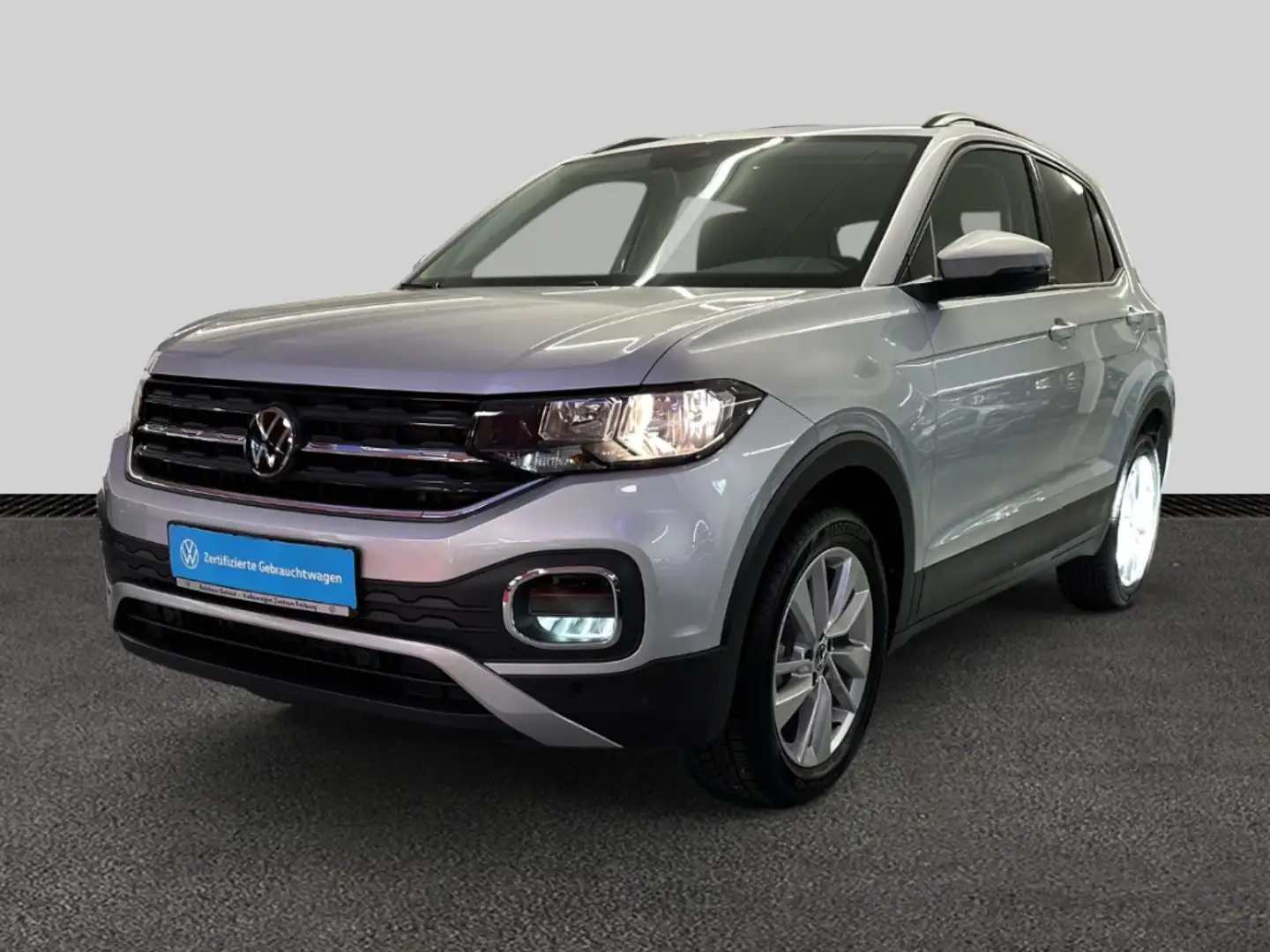 Volkswagen T-Cross Move 1.0 TSI DSG Navi ACC Klima Einparkhilfe Silber - 2