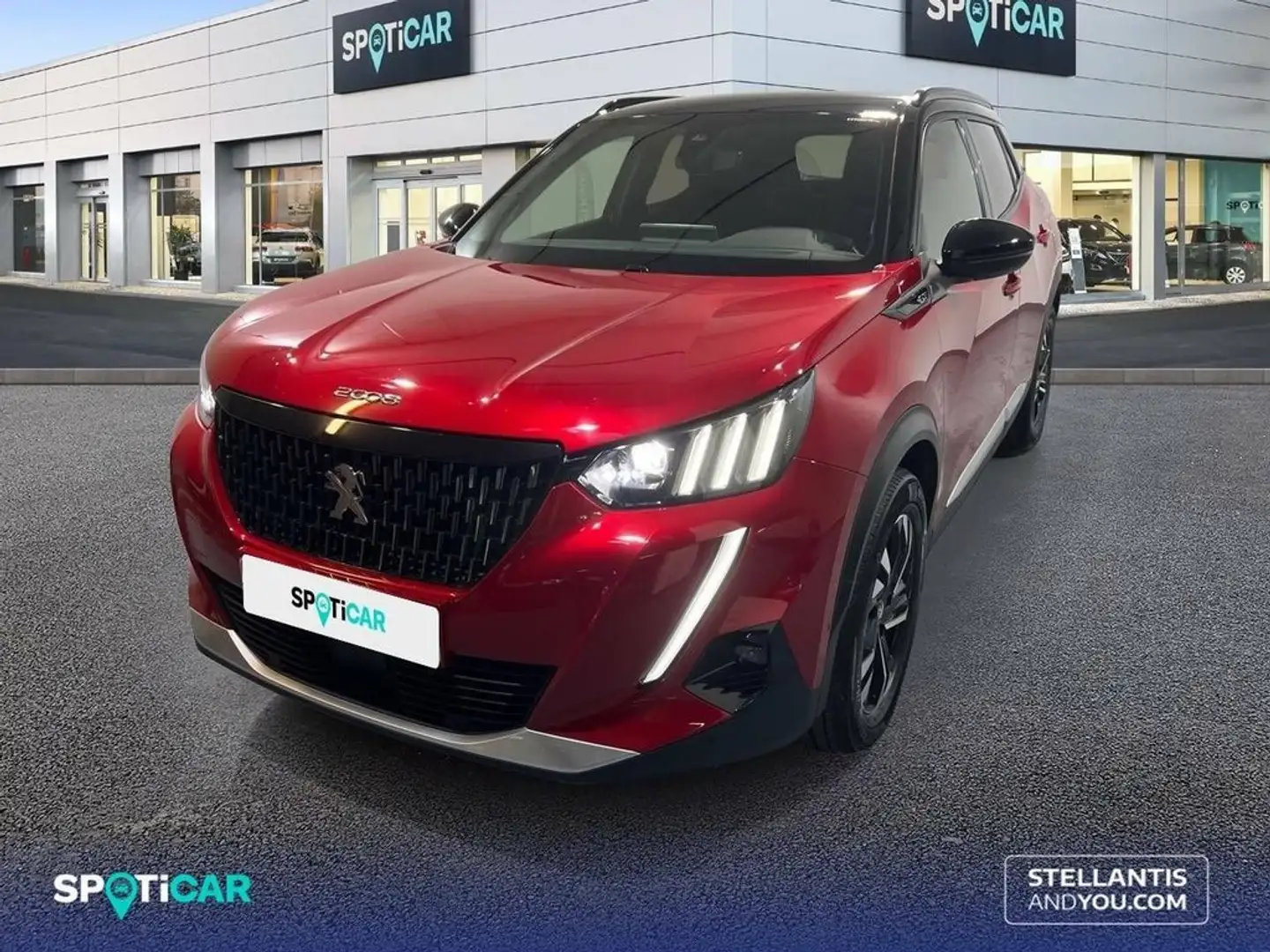 Peugeot 2008 1.5BlueHDi S&S GT EAT8 130 Rot - 1