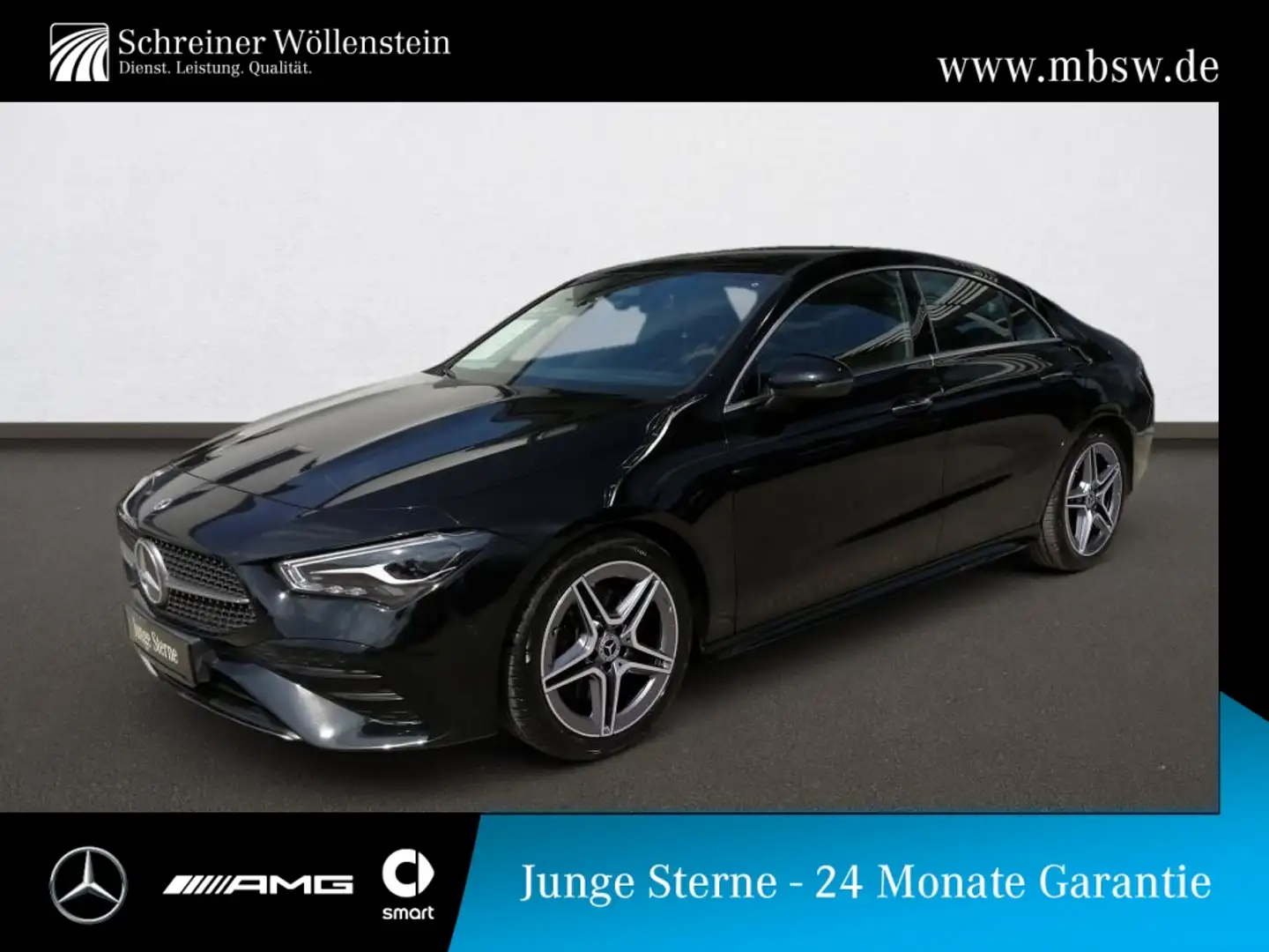 Mercedes-Benz CLA 200 AMG*Ambi*RKam*KeyGo*MBUX*Navi*7G*LED*DAB Noir - 1