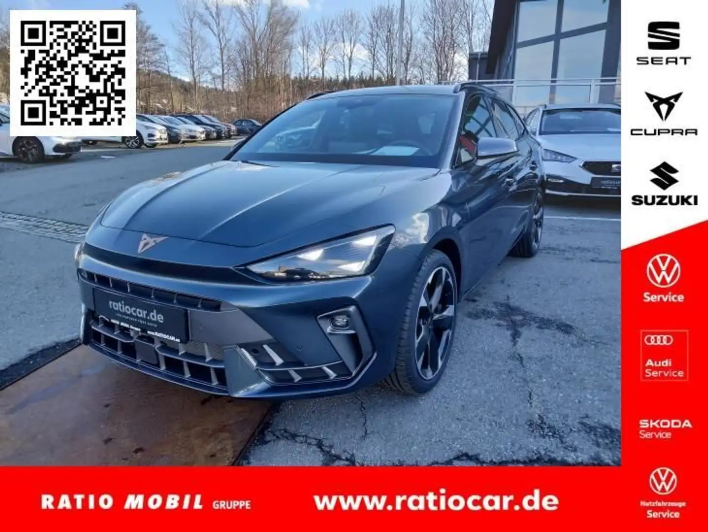 CUPRA Leon LEON SPORTSTOURER 1.5 TSI 5J. GAR.*AHK-VORB. SHZ Grau - 1