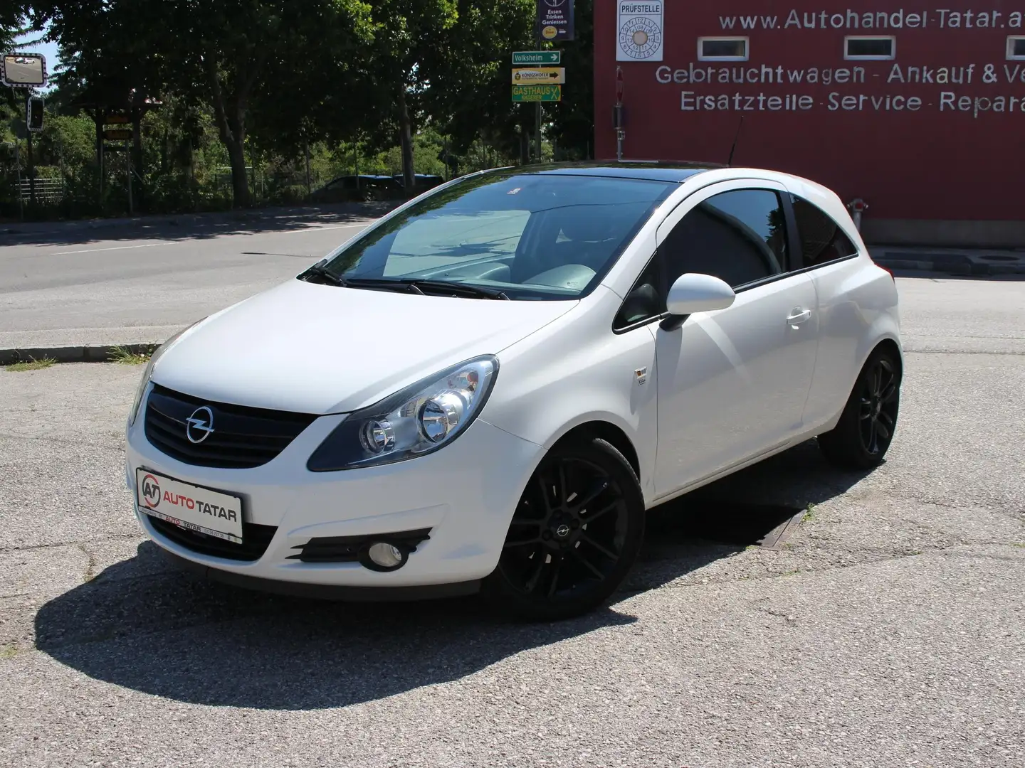 Opel Corsa Edition-Erstbesitz - Serviceheft Vollständig ! Weiß - 1
