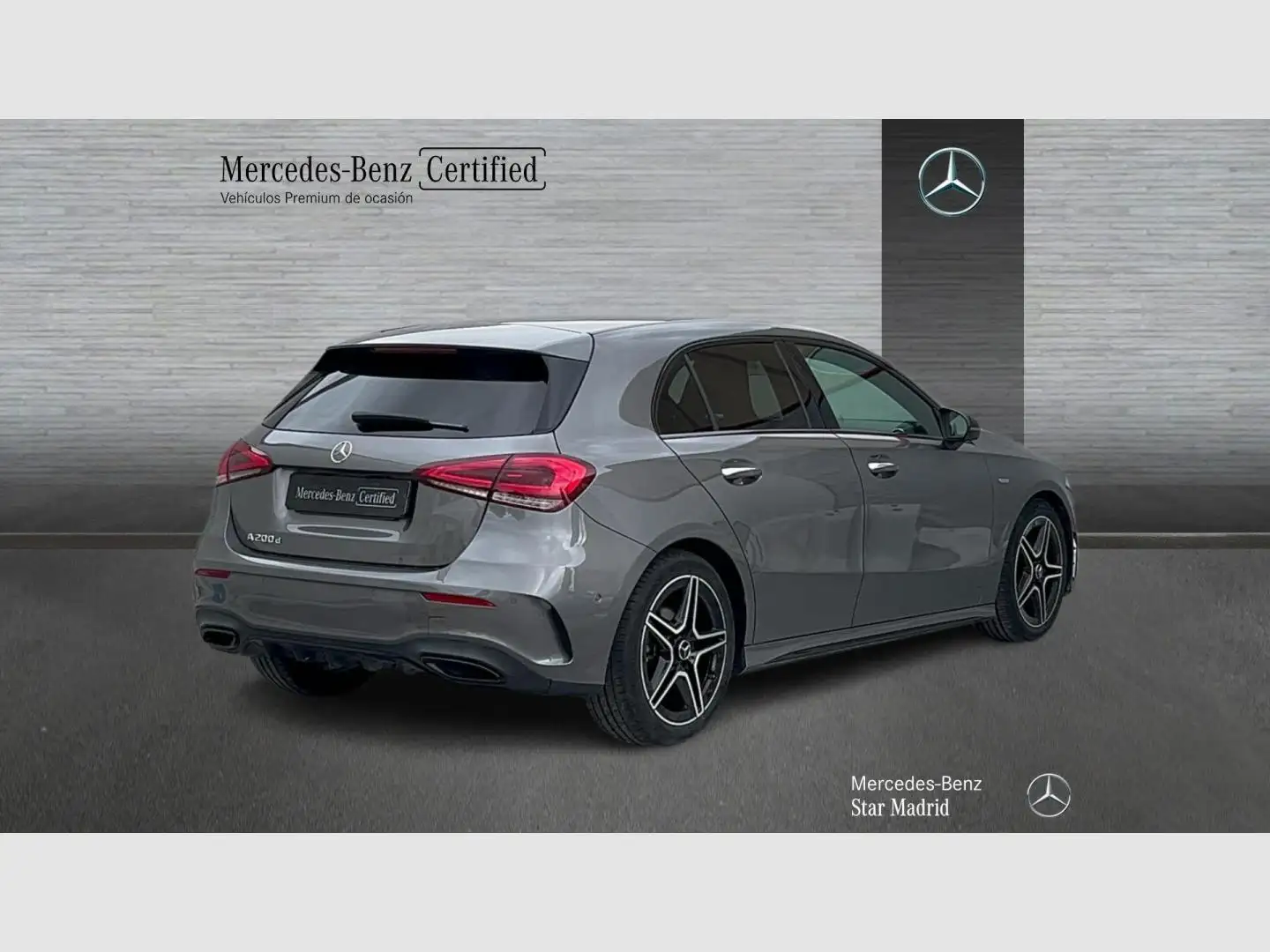 Mercedes-Benz A 200 d Gris - 2