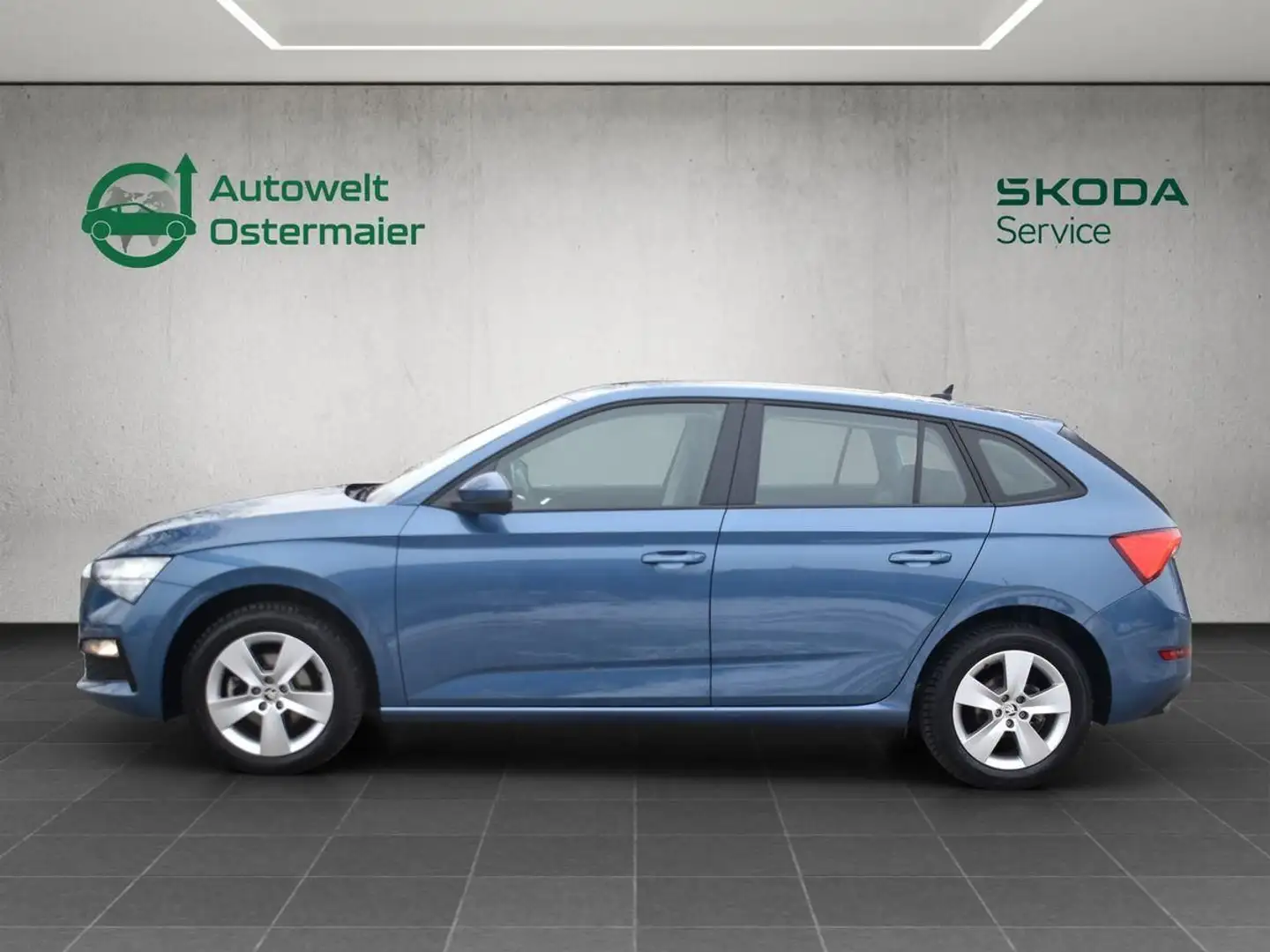Skoda Scala 1.0 TSI Ambition*Smartlink*GRA*Climatr.* Blau - 2