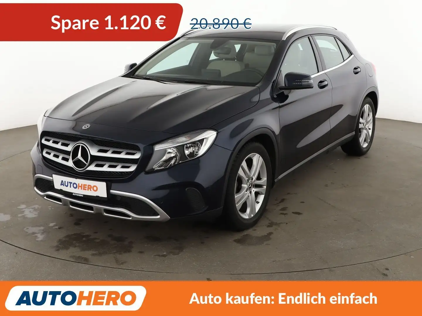 Mercedes-Benz GLA 180 GLA 180 Urban Aut.*TEMPO*CAM*PDC* Bleu - 1