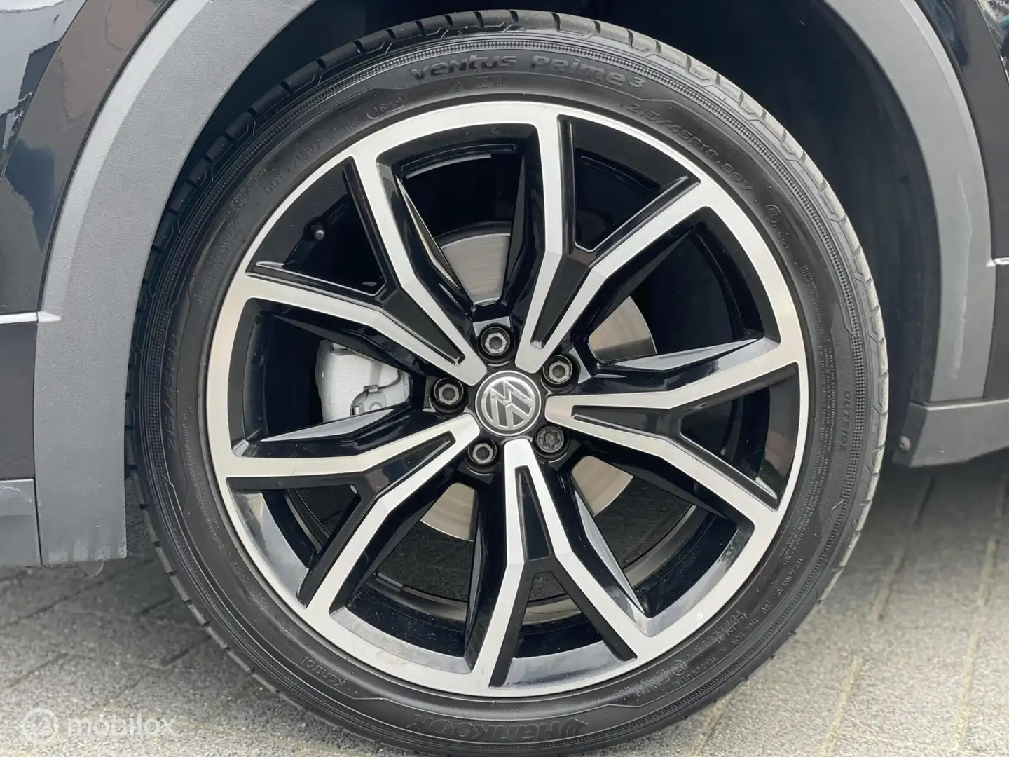 Volkswagen T-Cross 1.0 TSI R-Line 2e Eig TOPSTAAT!!! Noir - 2