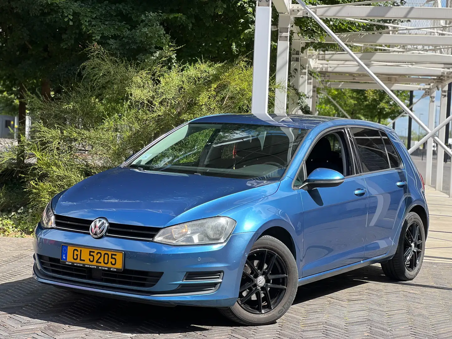 Volkswagen Golf 7 Bleu - 1