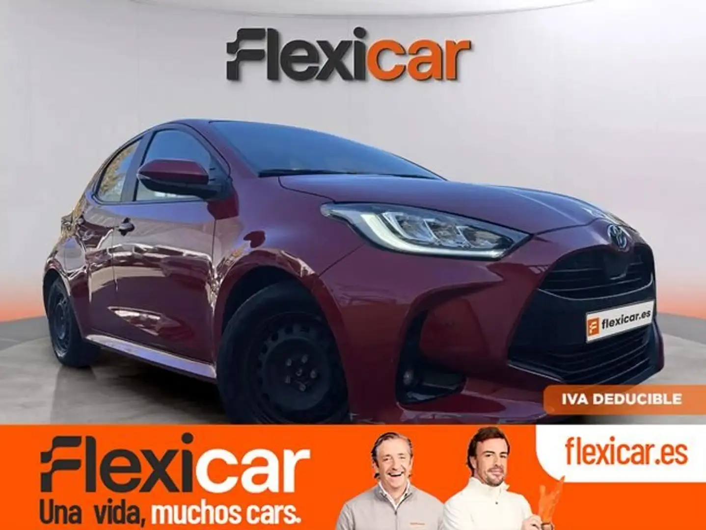 Toyota Yaris 120H 1.5 Style Rojo - 1