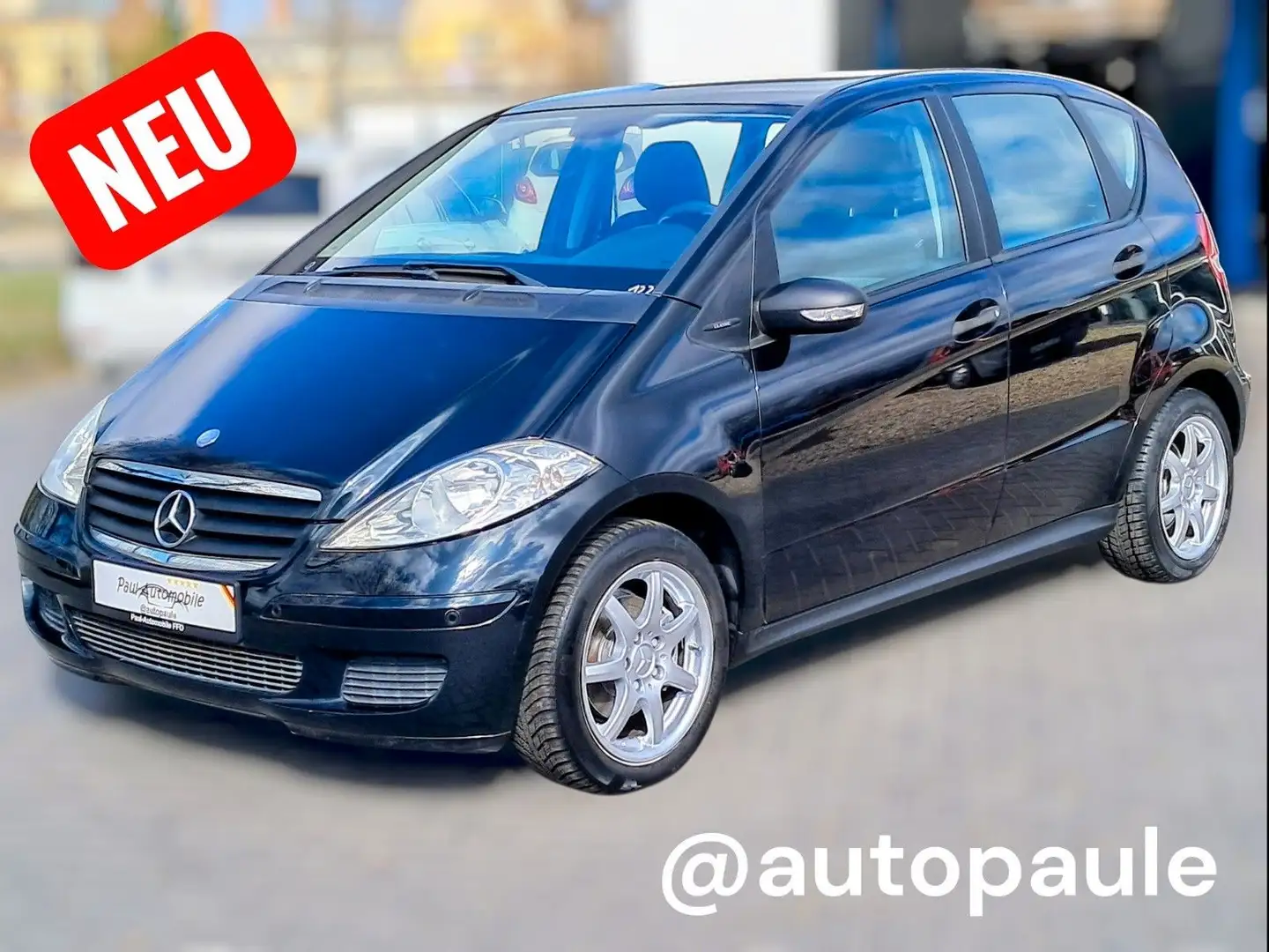 Mercedes-Benz A 170 A*TüVNEU*Klima*PDC*ALU*Allwetter*El.Fh. Schwarz - 1