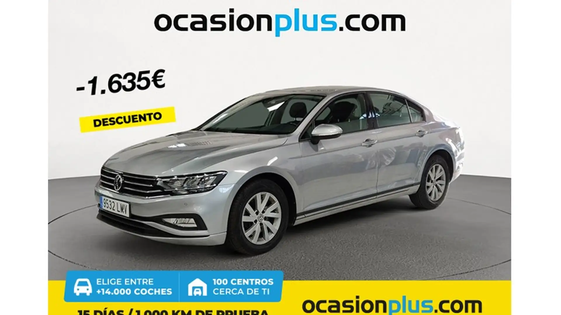 Volkswagen Passat 1.6TDI Business DSG7 Plateado - 1