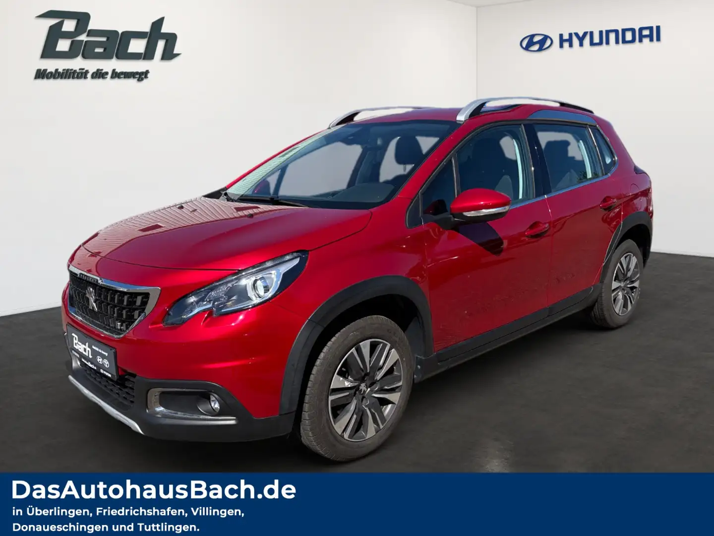 Peugeot 2008 . 1.2 PureTech Allure Automatik Navi,WKR Rot - 1