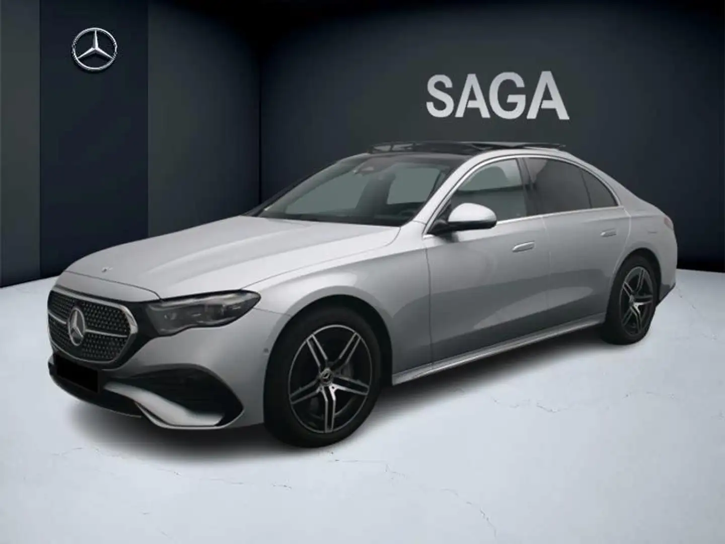 Mercedes-Benz E 300 Berline AMG Pano HyperScreen Zilver - 1