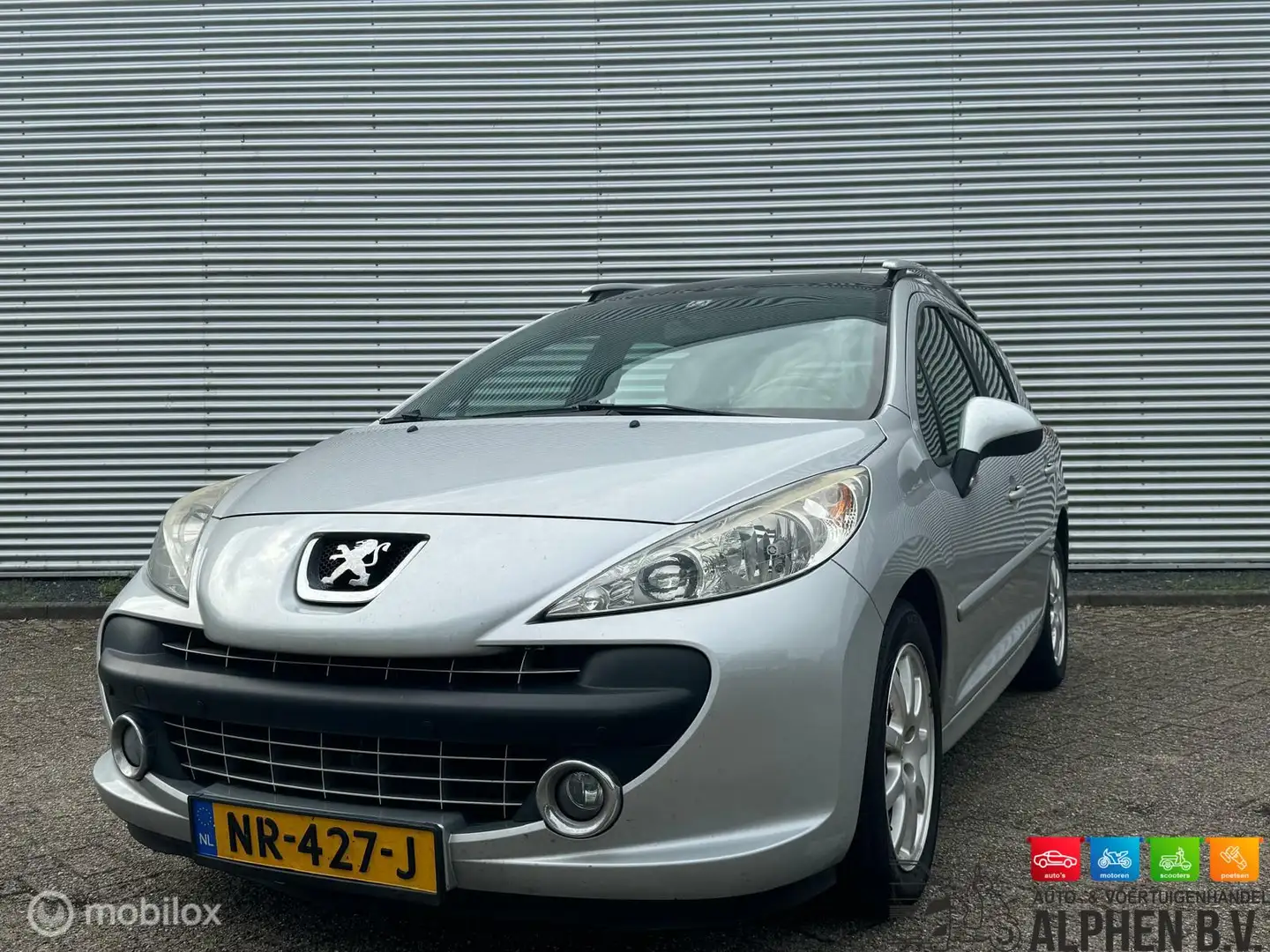 Peugeot 207 SW 1.6 VTi XS- Nap- Airco- Trekhaak - Pano Grijs - 1