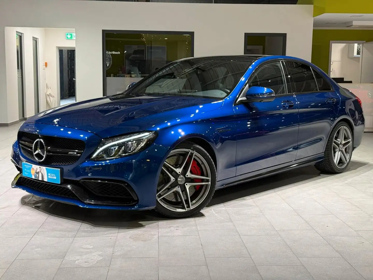 Mercedes-Benz C 63 AMG C 63s AMG Burmester*Memory*Panorama*ILS Blau - 1