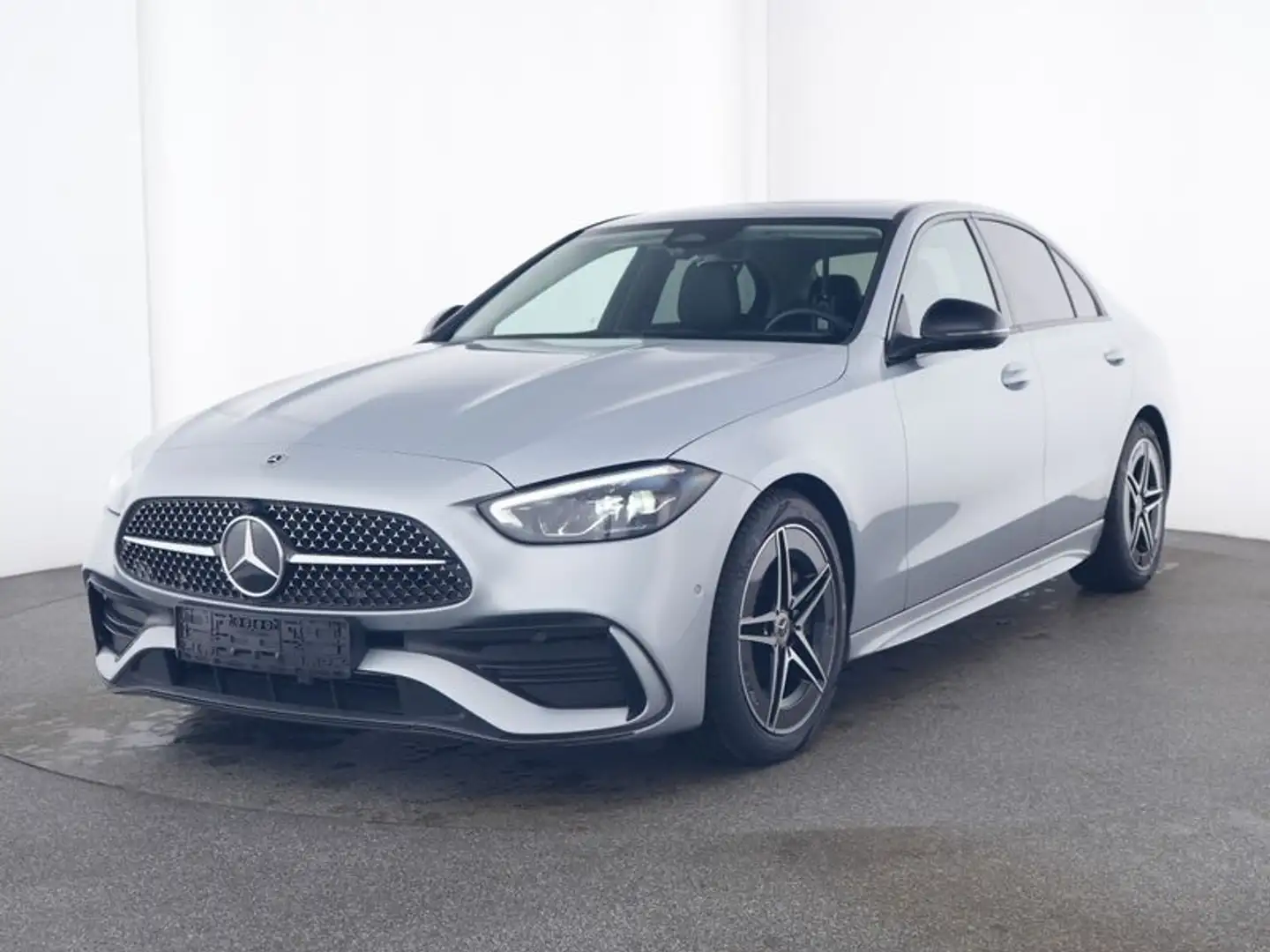 Mercedes-Benz C 200 d AMG/Night/LED/Schiebedach/Memory-P./DAB Argintiu - 1