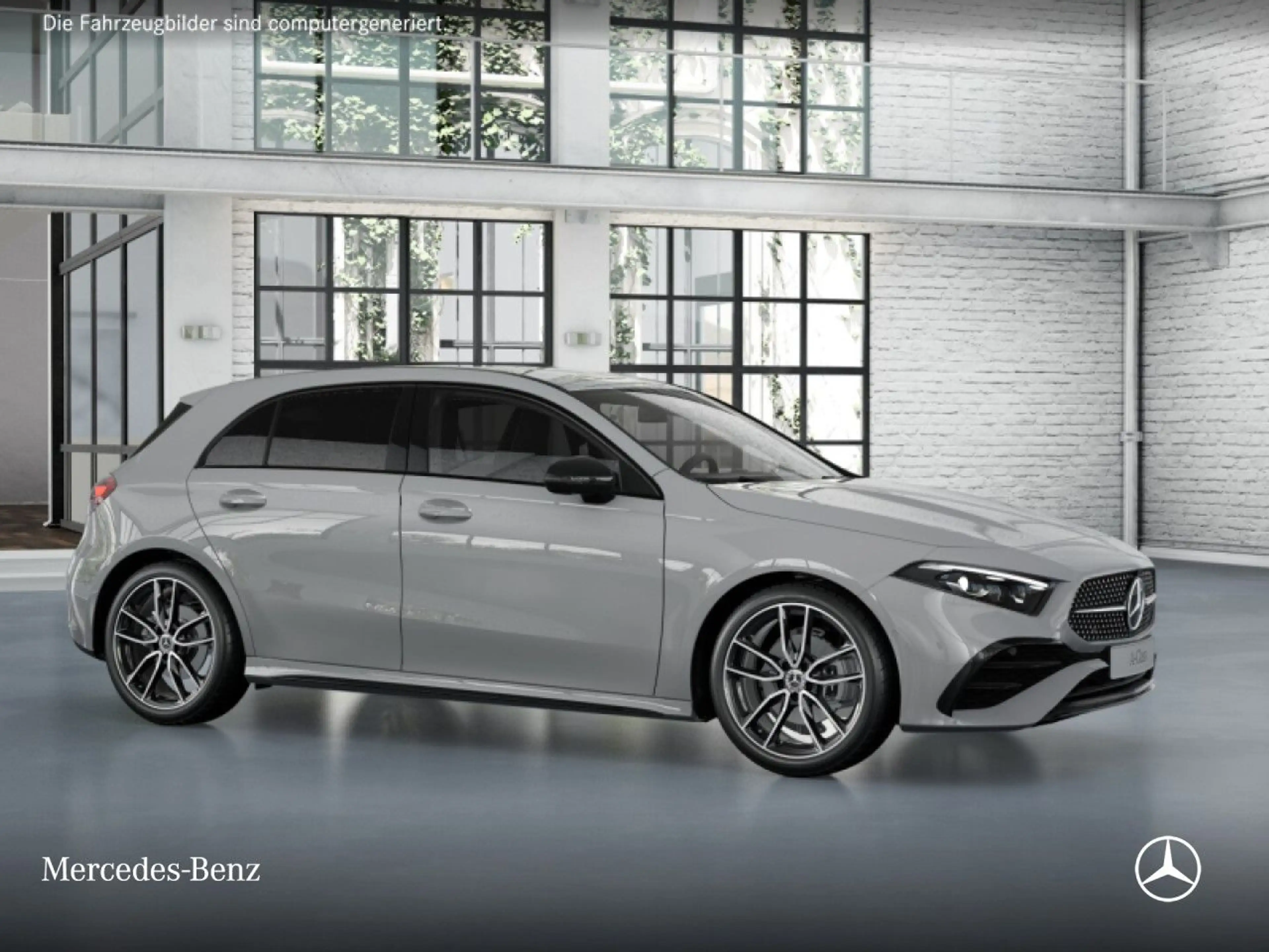 Mercedes-Benz A 200 AMG+NIGHT+360°+AHK+MULTIBEAM+TOTW+7G — photo 14