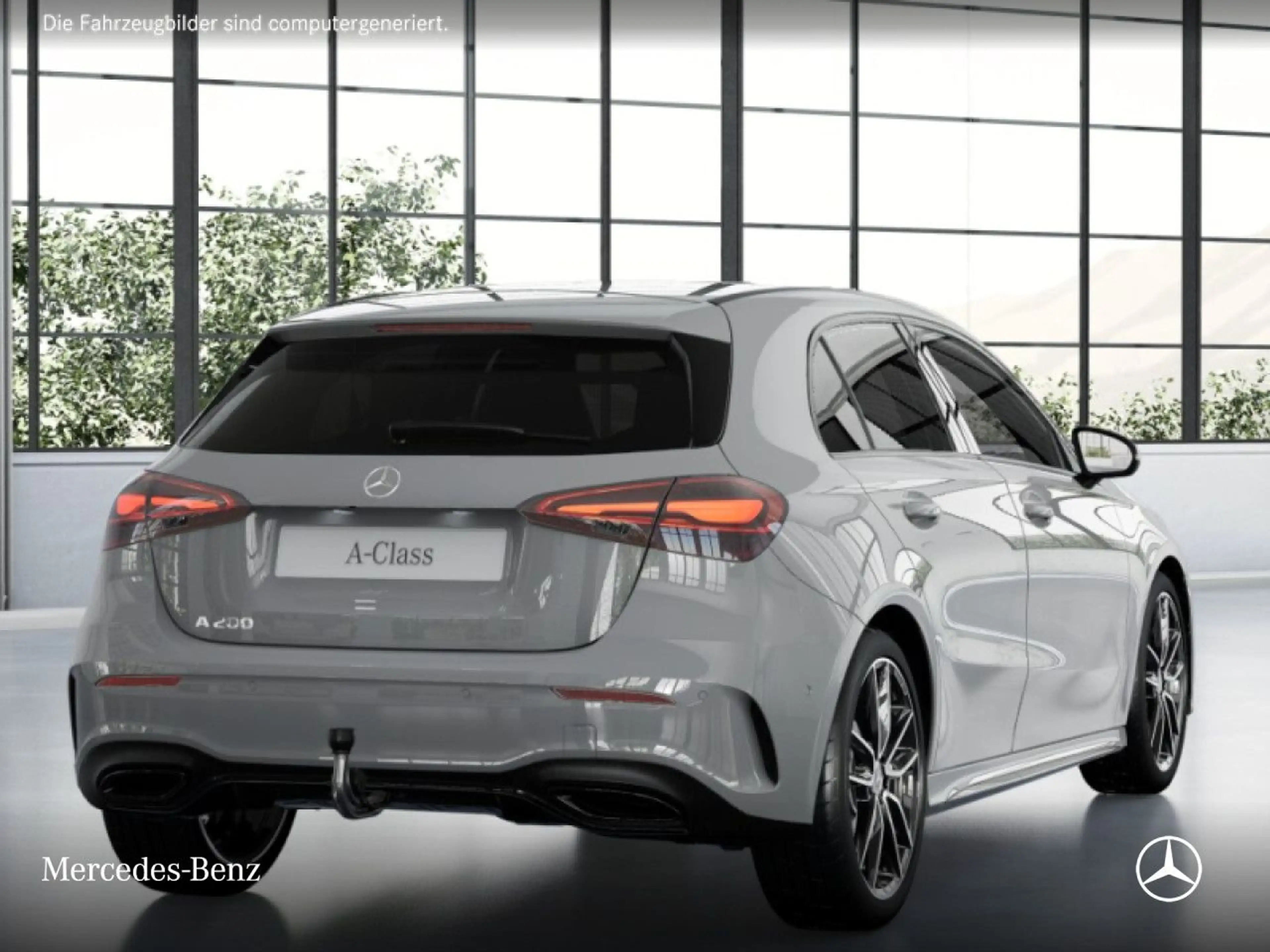 Mercedes-Benz A 200 AMG+NIGHT+360°+AHK+MULTIBEAM+TOTW+7G — photo 4