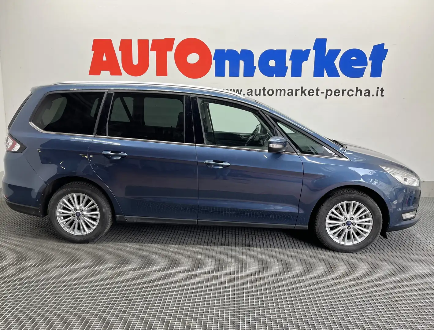 Ford Galaxy 2.0 Ecoblue Titanium Business Blau - 1