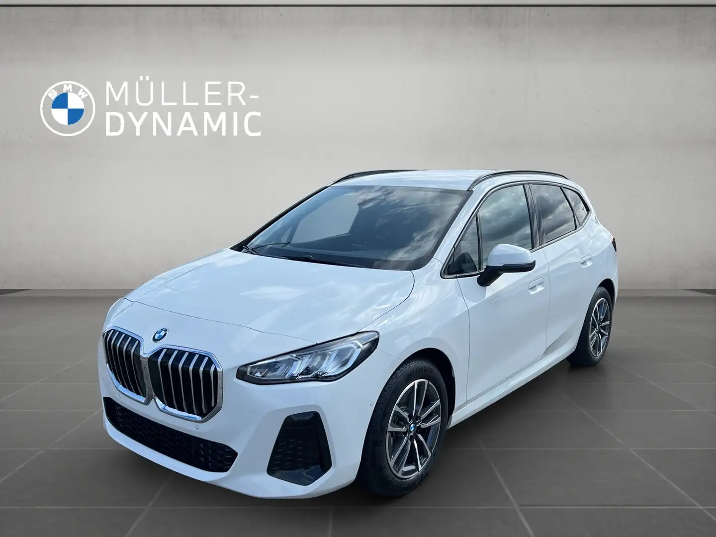 BMW 218 i ACTIVE TOURER M SPORT LED RÜCKFAHR SHZ Blanc - 1